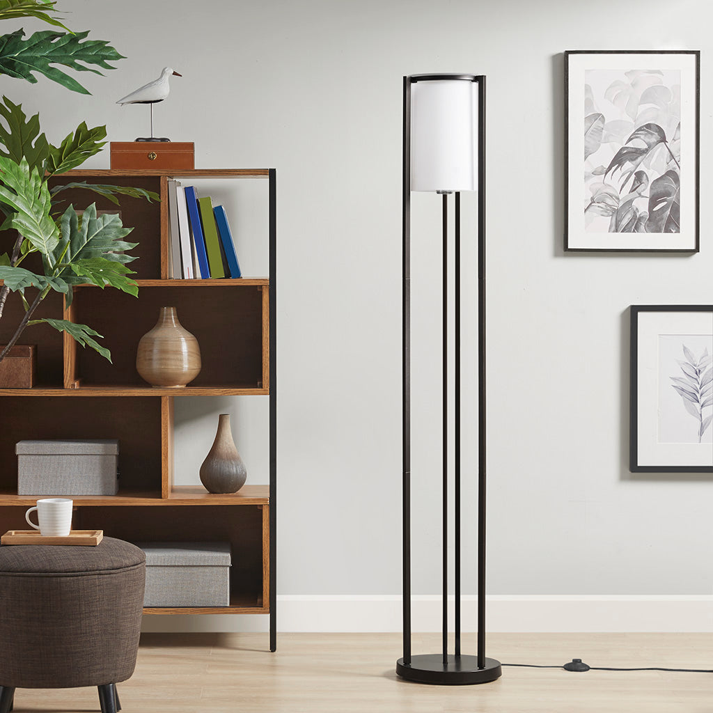 Charlton Metal Tripod Floor Lamp 60"H