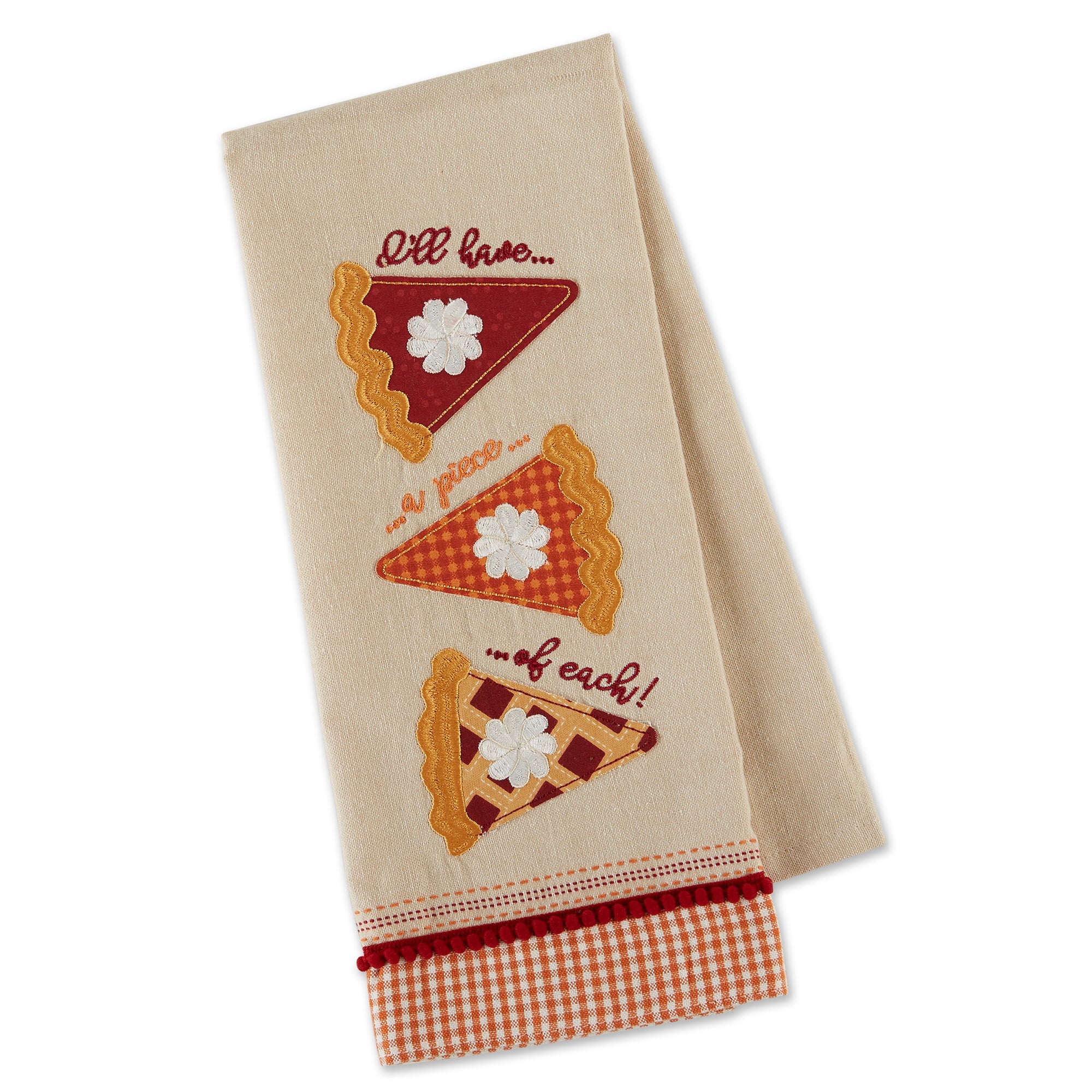 Piece of Each! Embellished Kitchen Towel