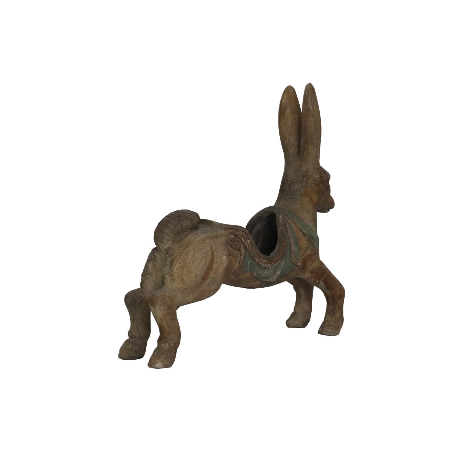 Reproduction Carousel Rabbit Shaped Container