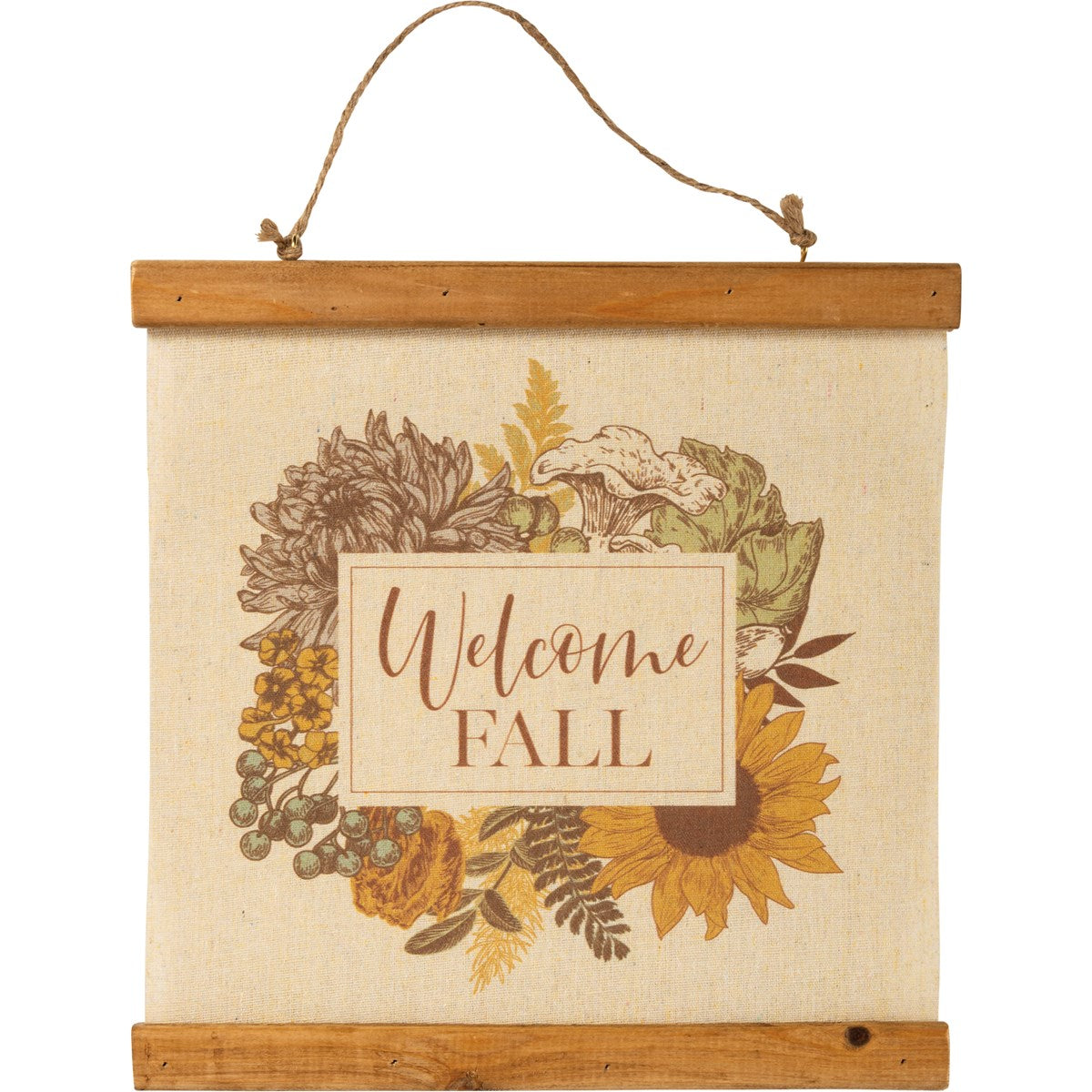 Welcome Fall Scroll