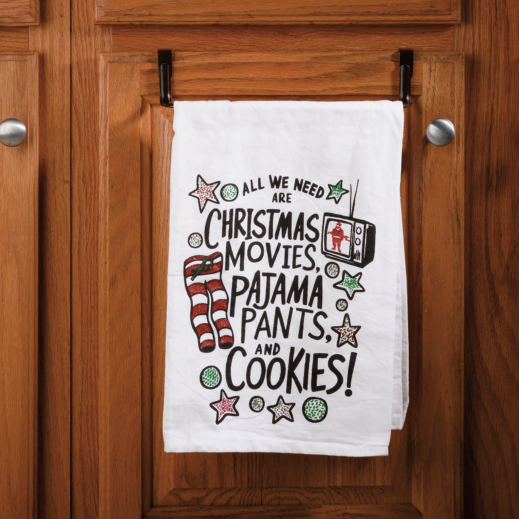 Christmas Movies & Pajamas Towel