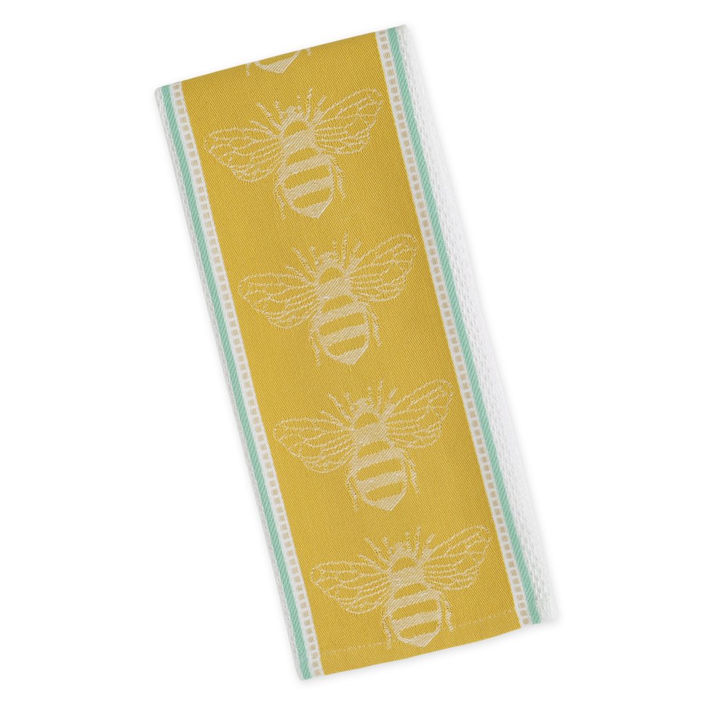 Bee Jacquard Dishtowel