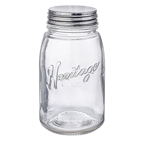 Heritage Glass Pantry Storage - Quart (5609797091485)