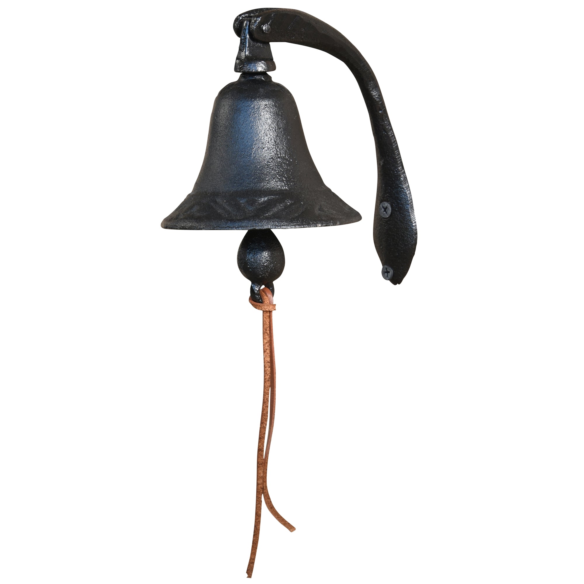 Black Cast Iron Dinner Bell