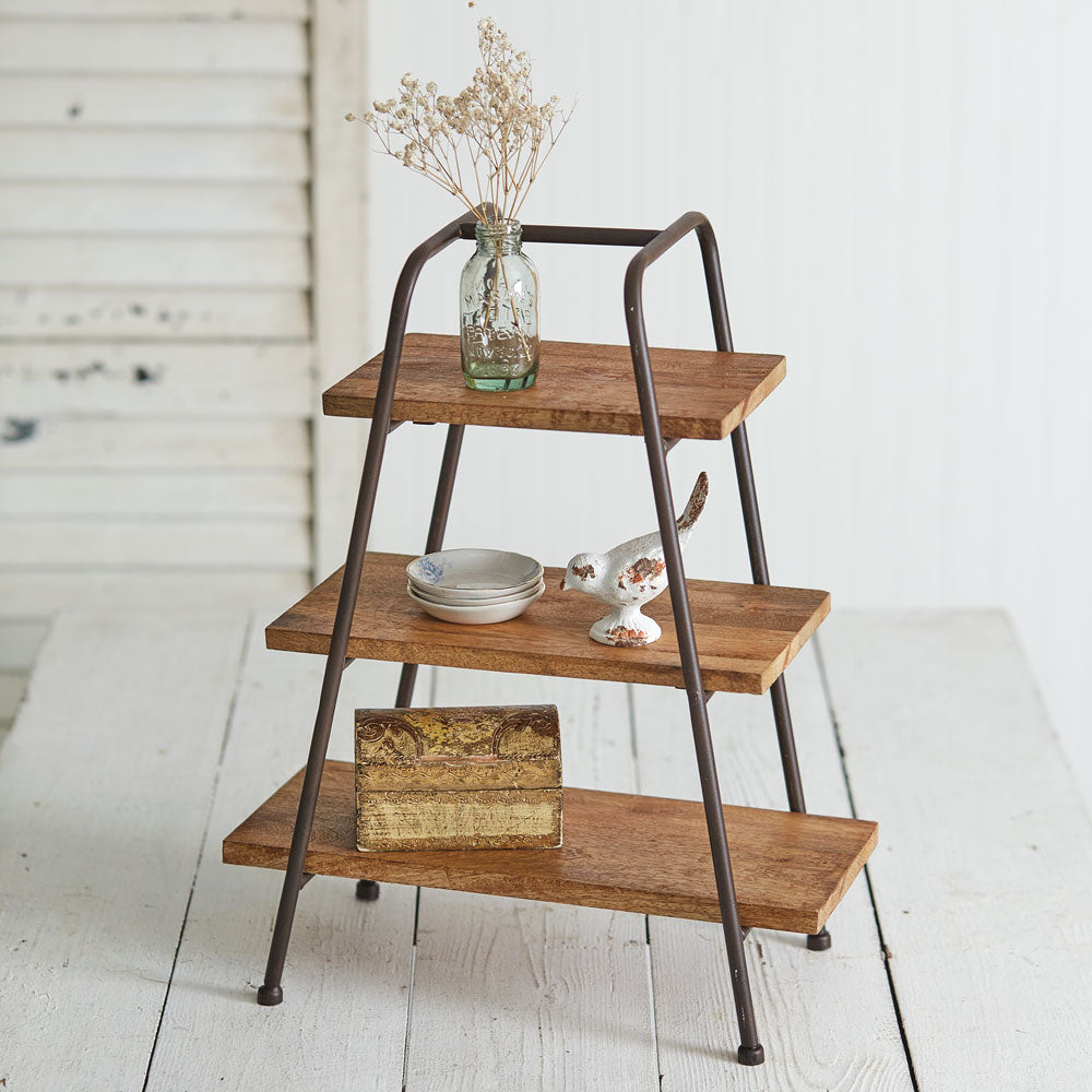 Tabletop A Frame Shelves