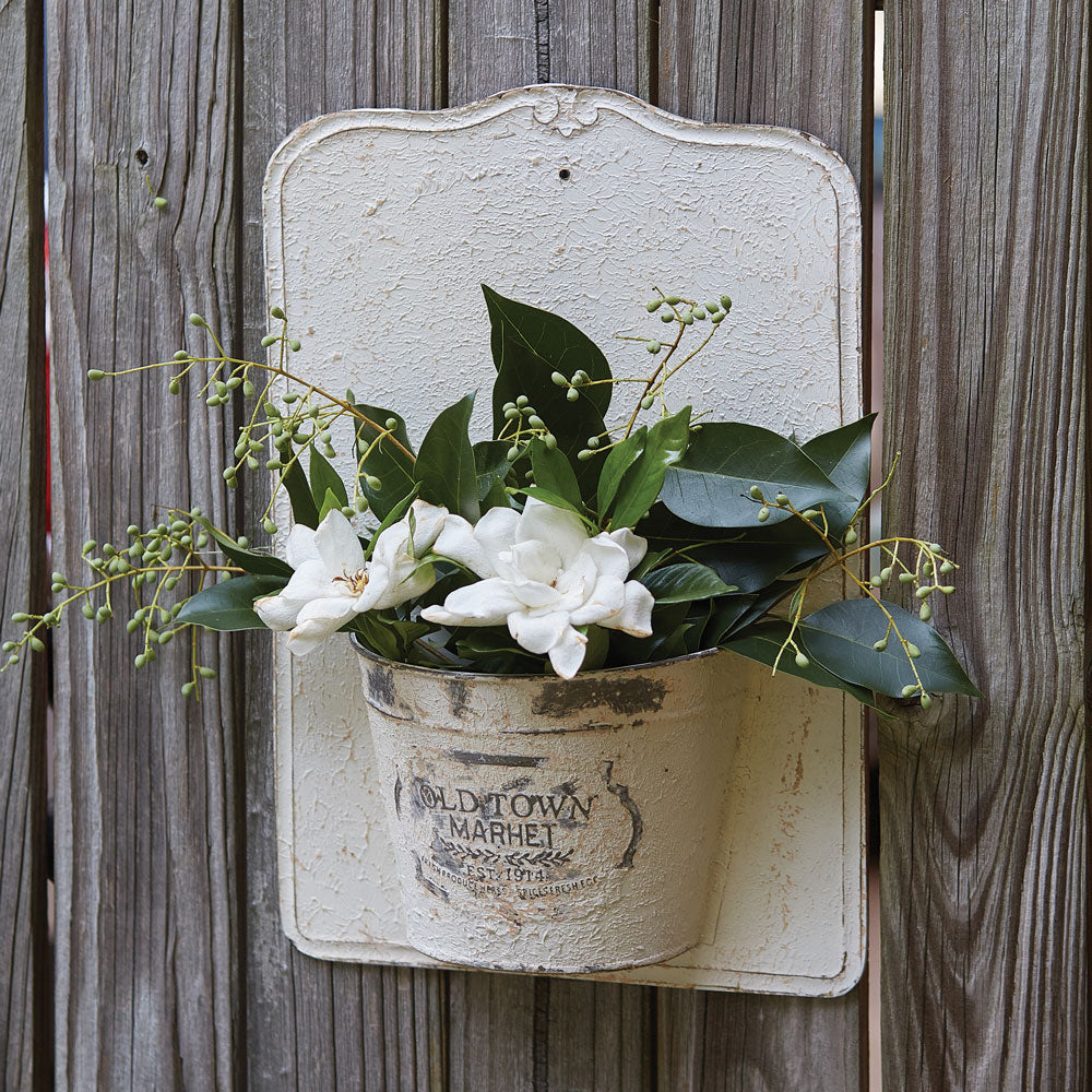 Old Town Market Wall Pocket / Planter