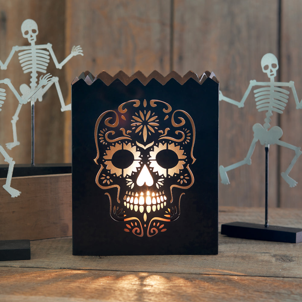 Sugar Skull Luminary