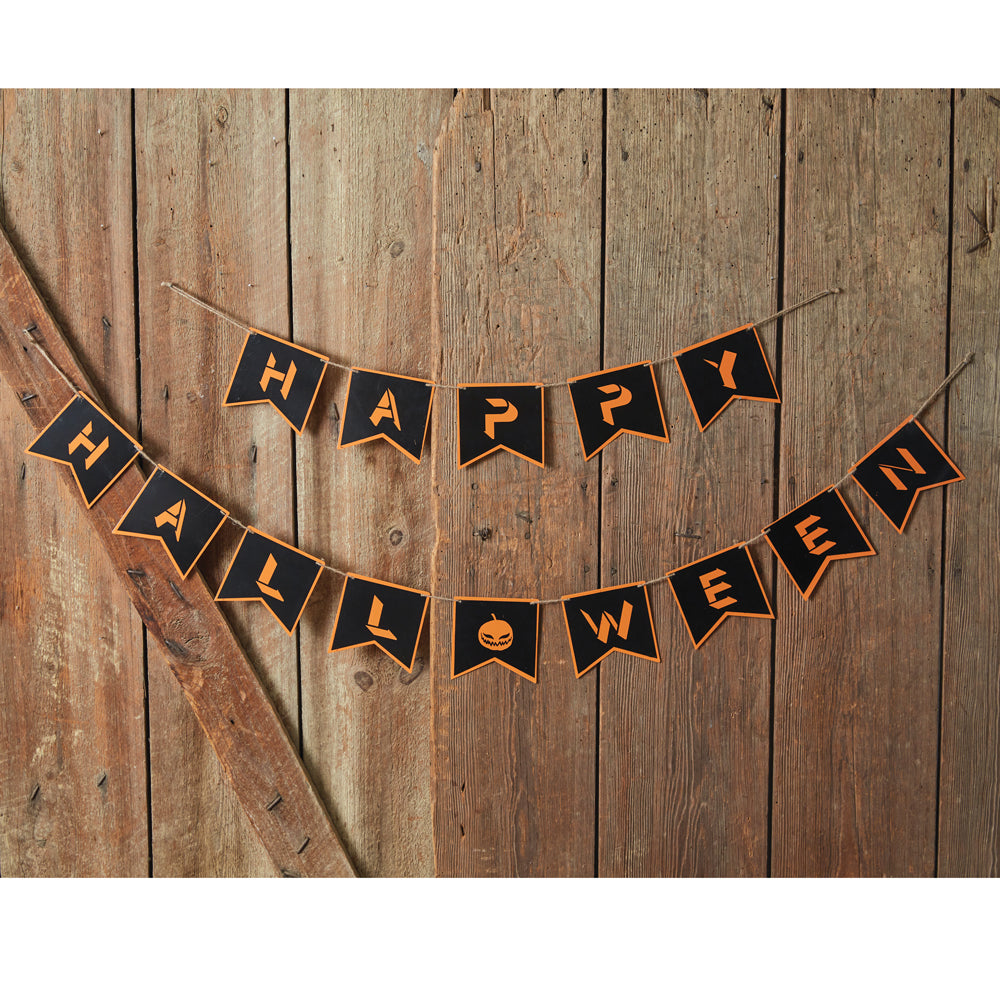 Happy Halloween Garland