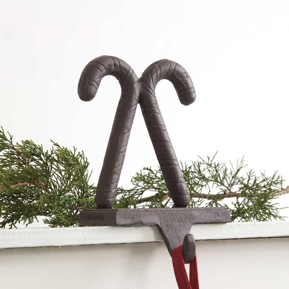 Candy Cane Stocking Holder