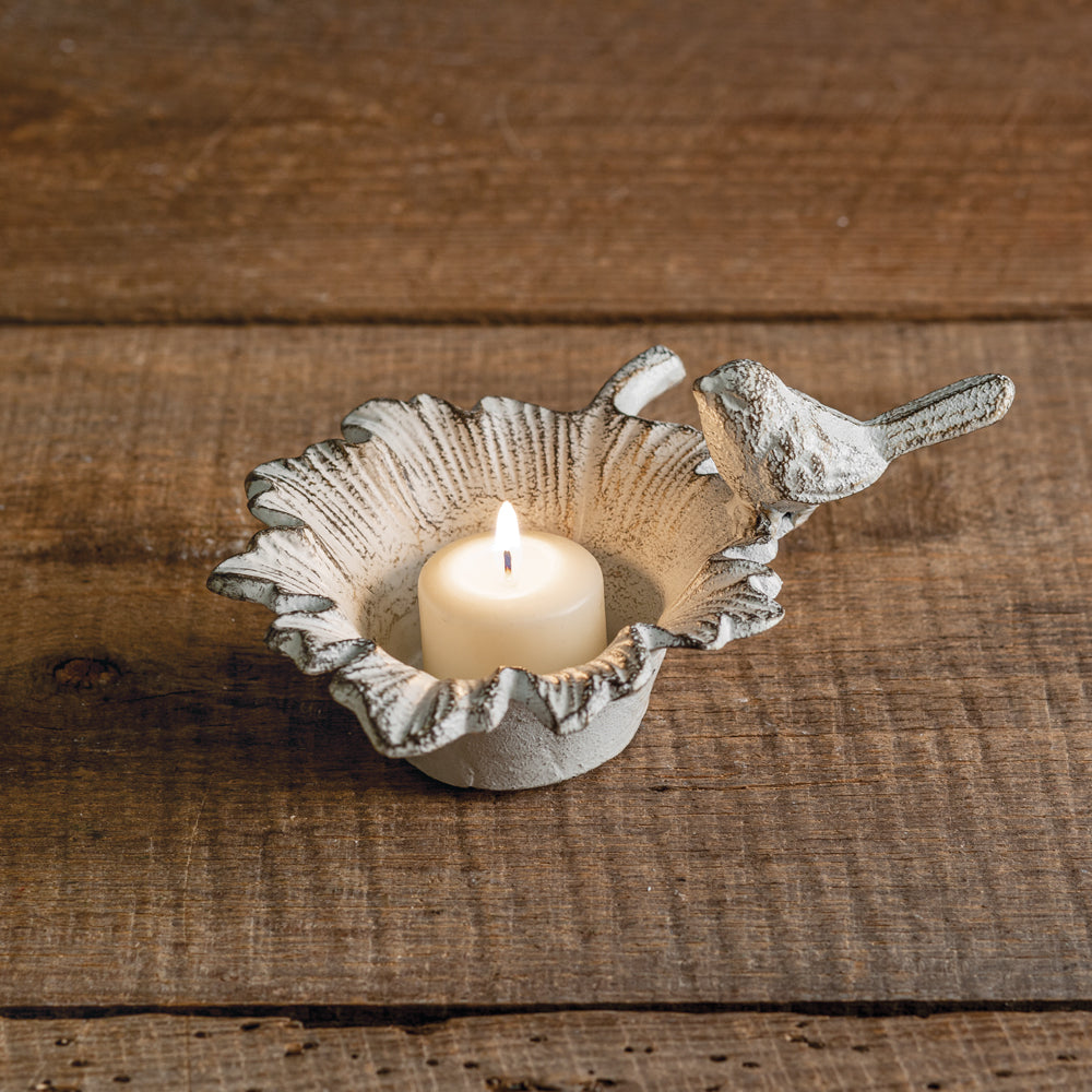 Bird on a Leaf Dish (S/2)