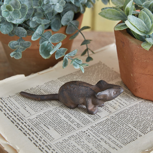 Scurrying Mouse Figurine (S/2)