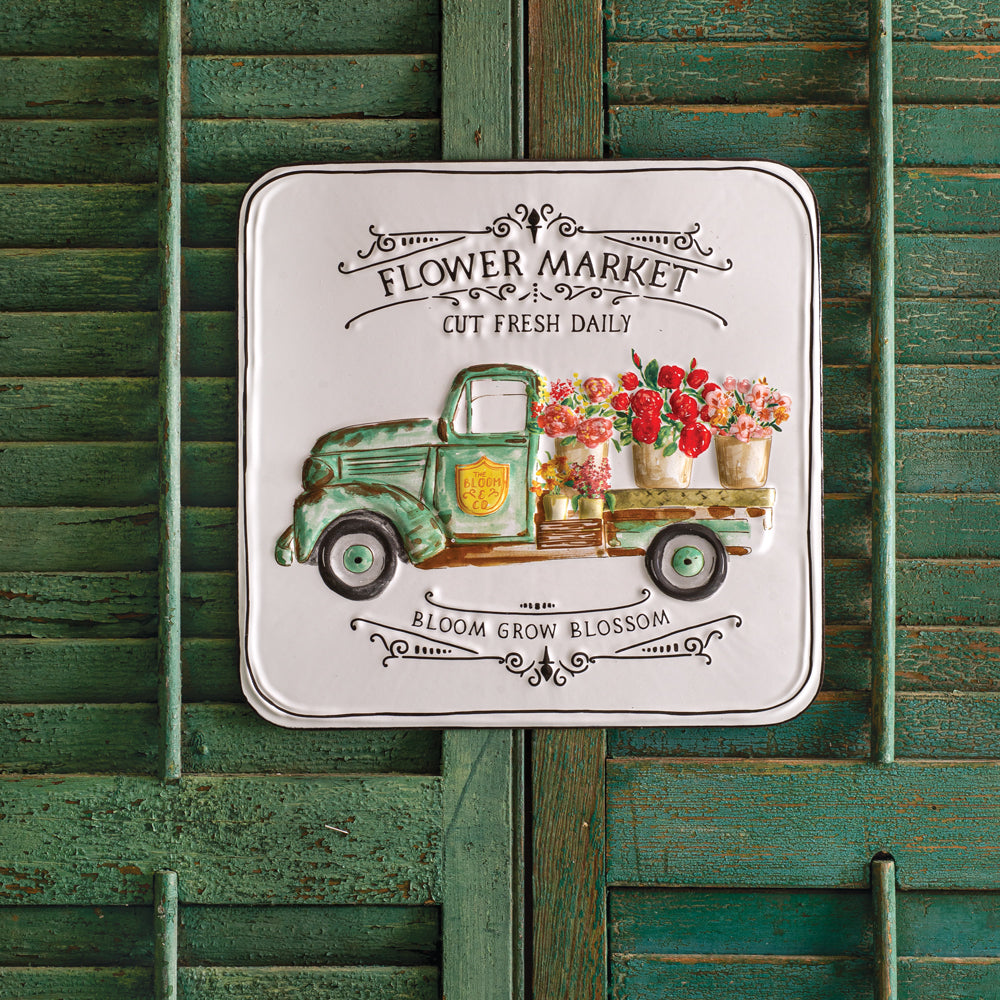 Flower Market Wall Art