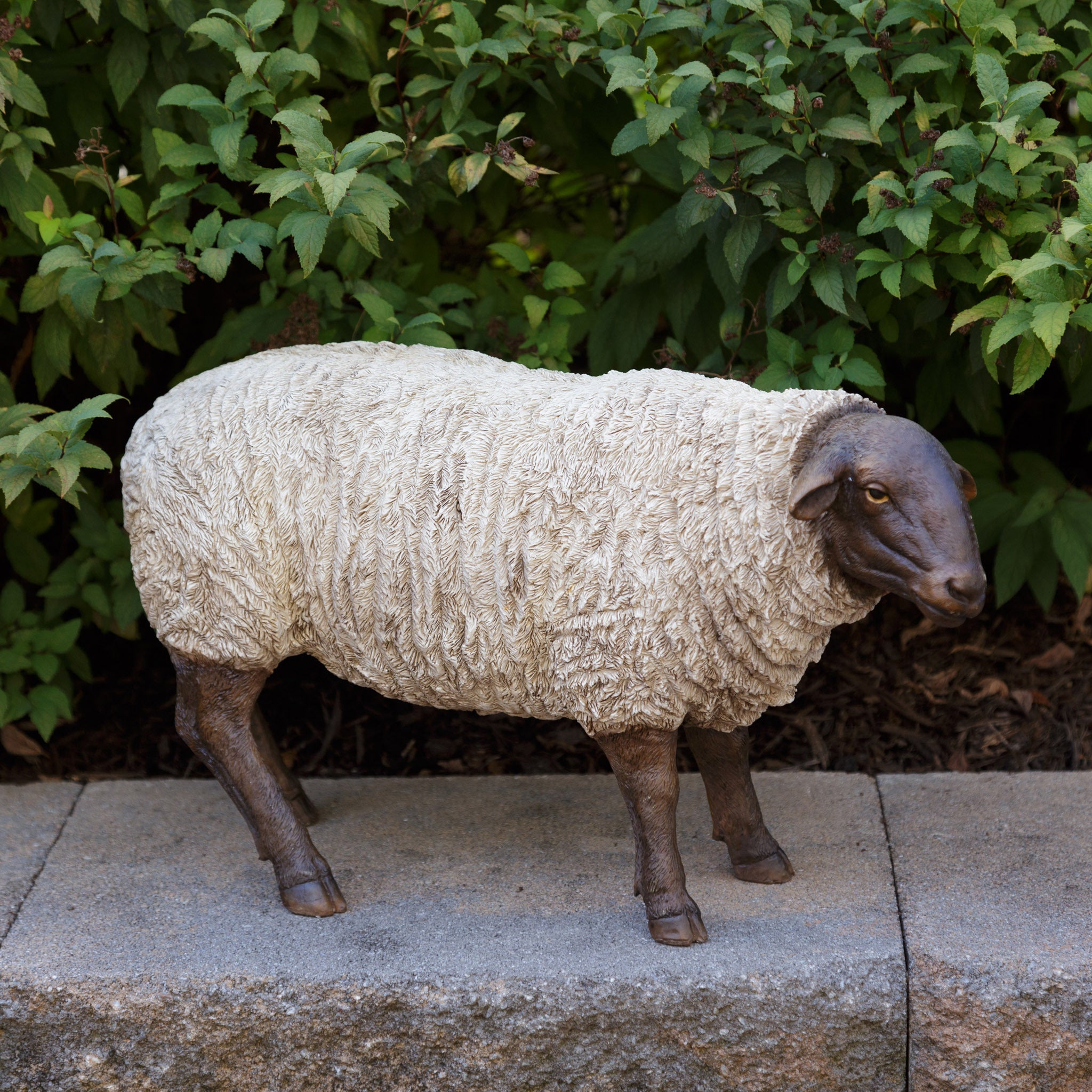 Large Garden Grazing Sheep