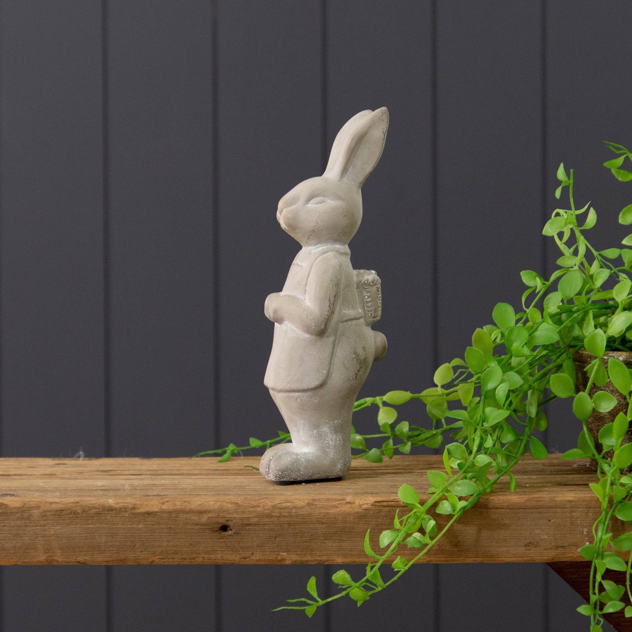 Cement Standing Rabbit (L)