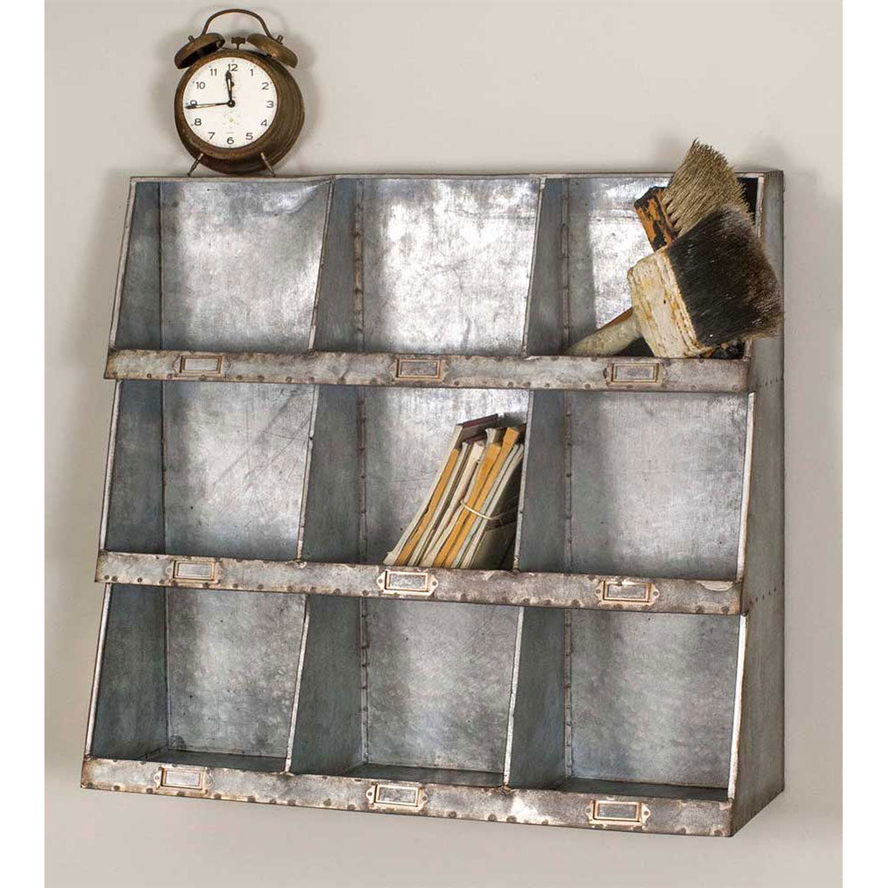 Galvanized Wall Cubbies System (5609678766237)