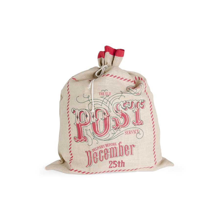 The Elf Post Service Santa Bag