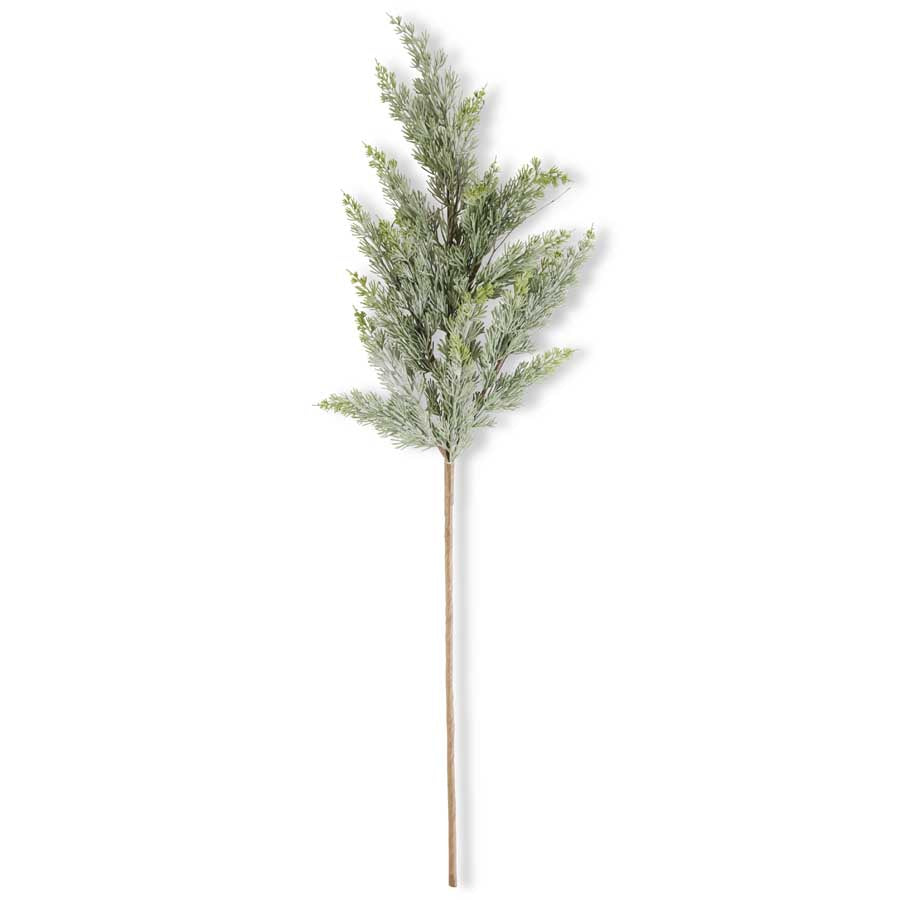 44" Powdered Cedar Real Touch Branch