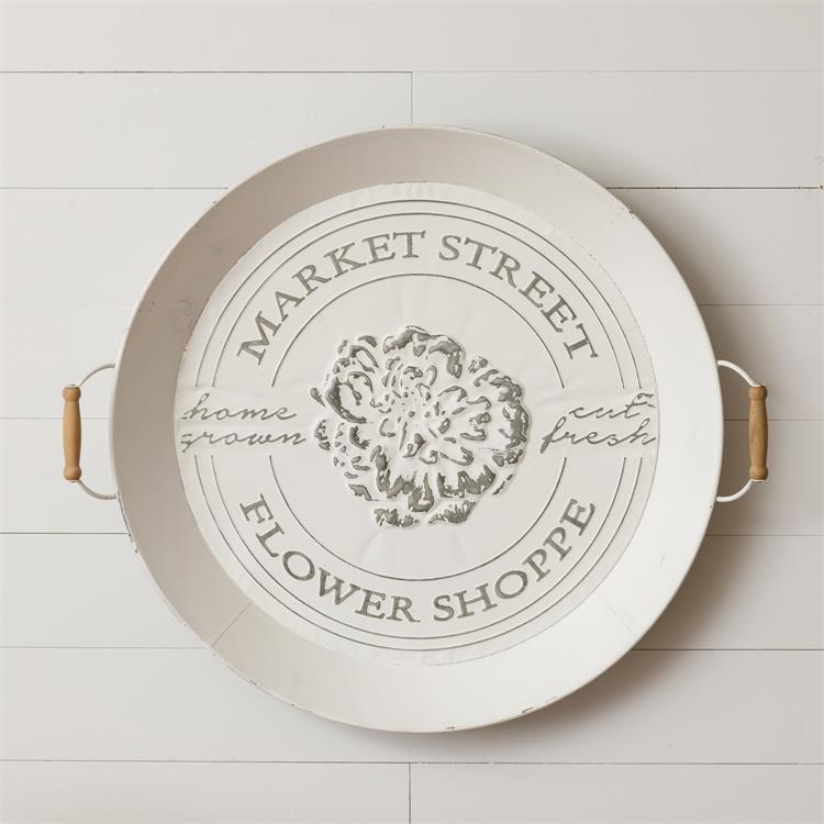 Oversized Embossed Tray