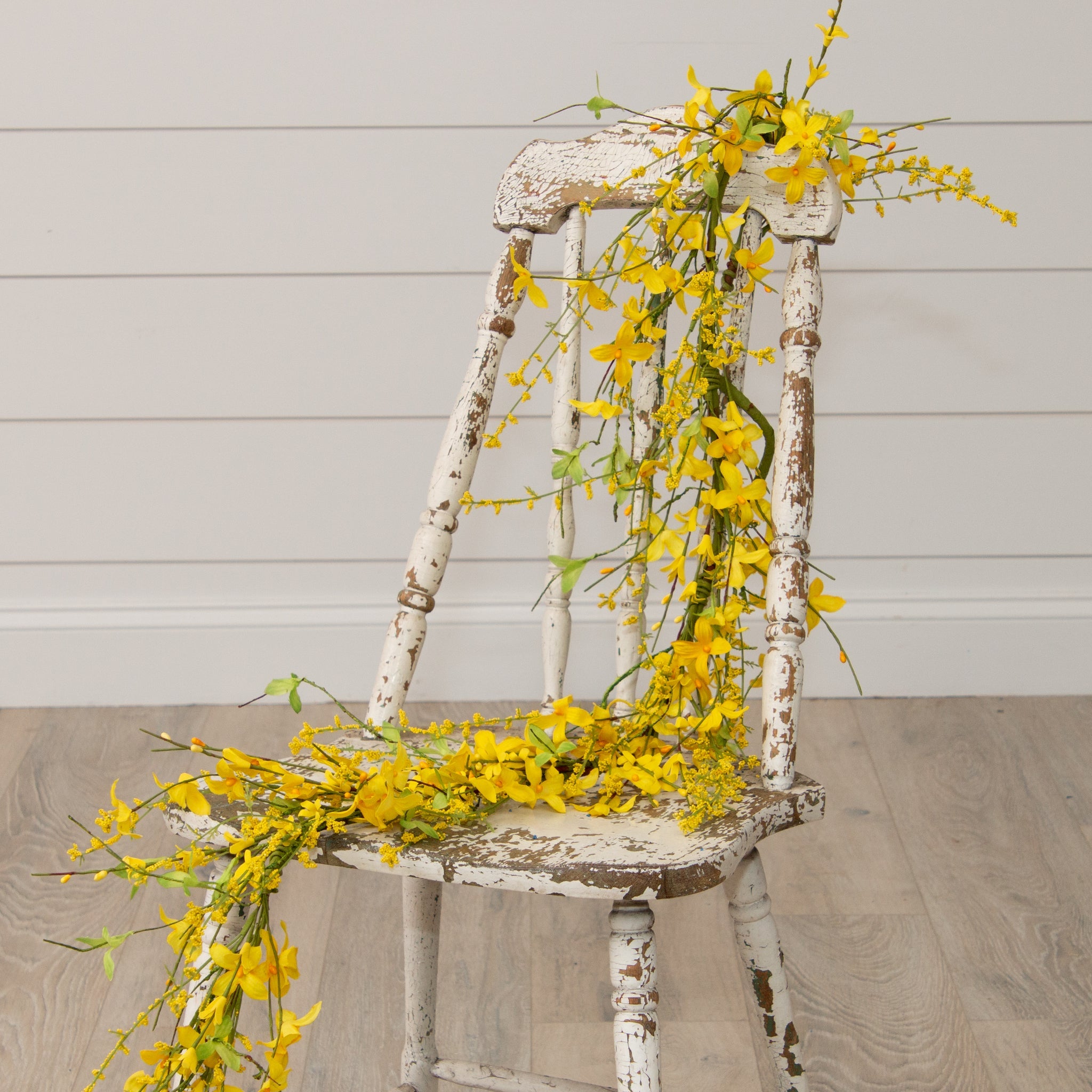 58"  Forsythia Garland