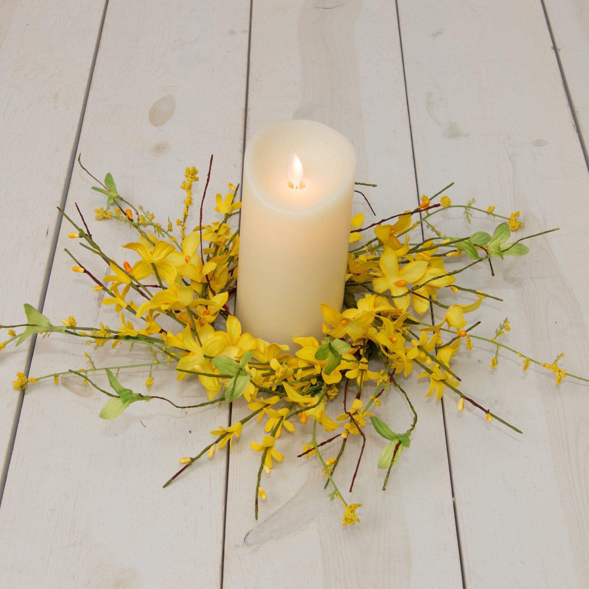 Forsythia Wreath