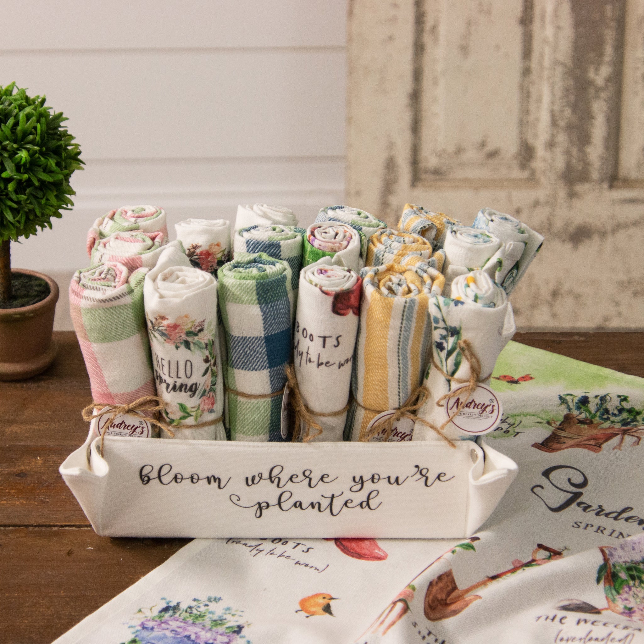 Tea Towels - Asstd Spring Floral