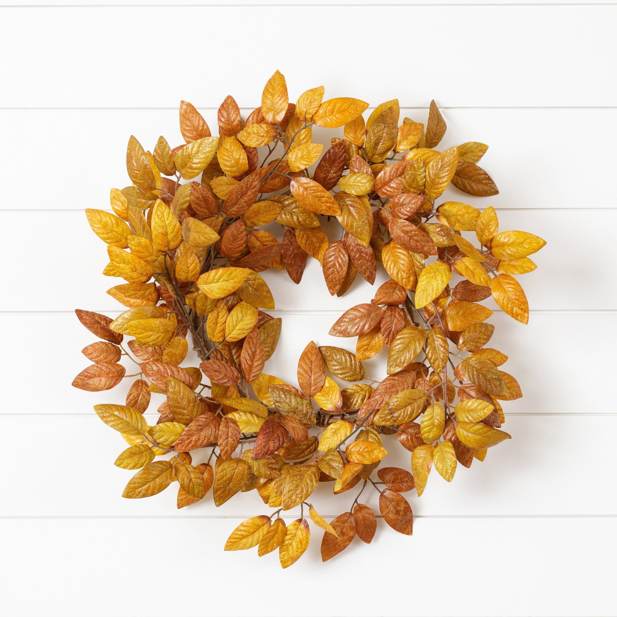 Beech Foilage Fall Wreath