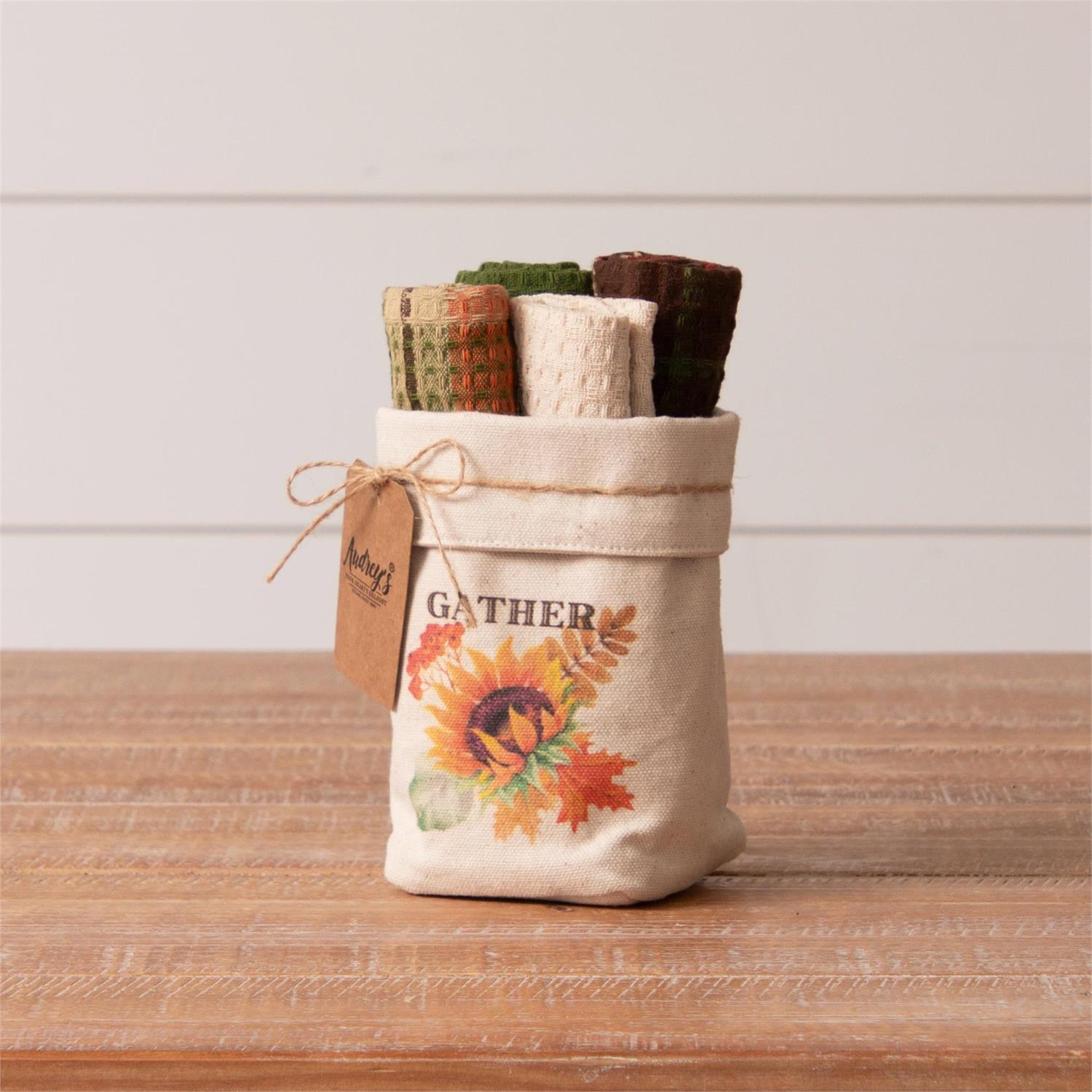 Dish Cloth Set - Sunflower