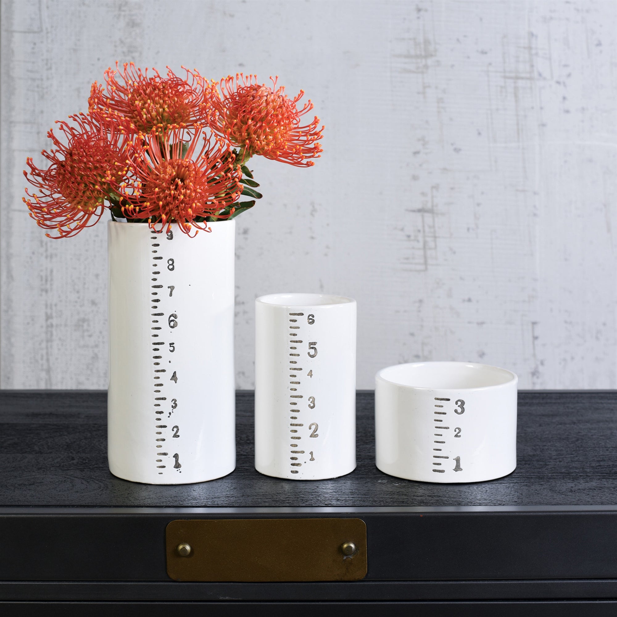 Large Ceramic Ruler Pitcher
