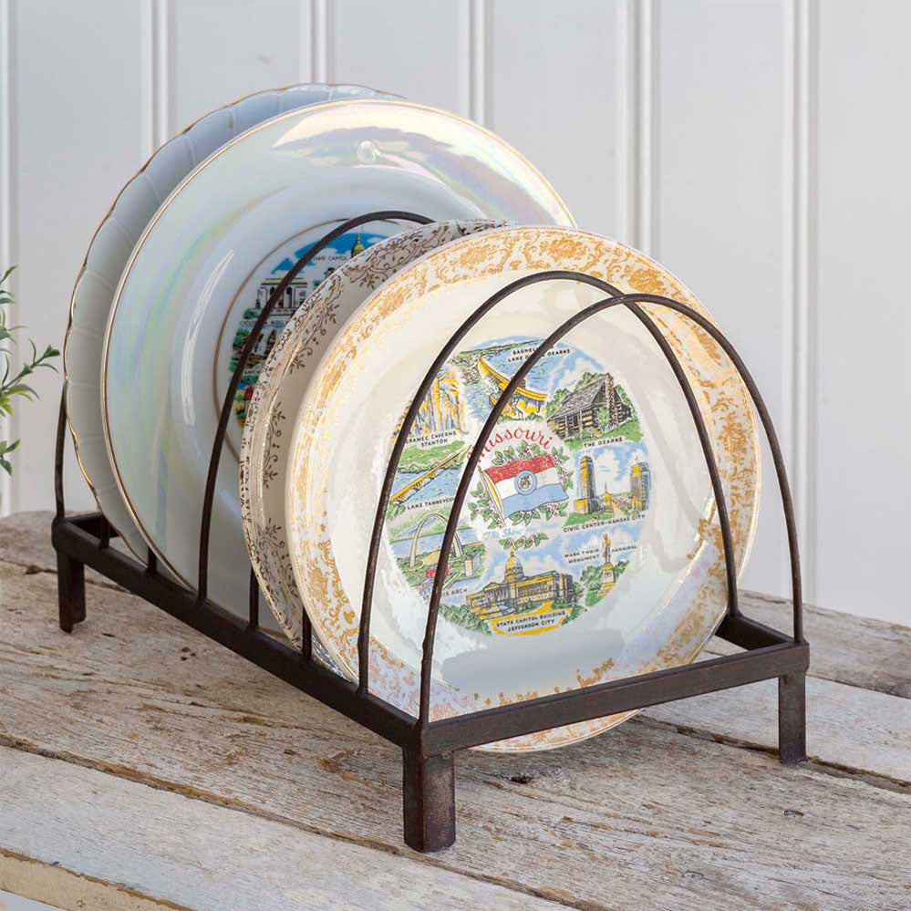 The Arches Rustic Plate Rack