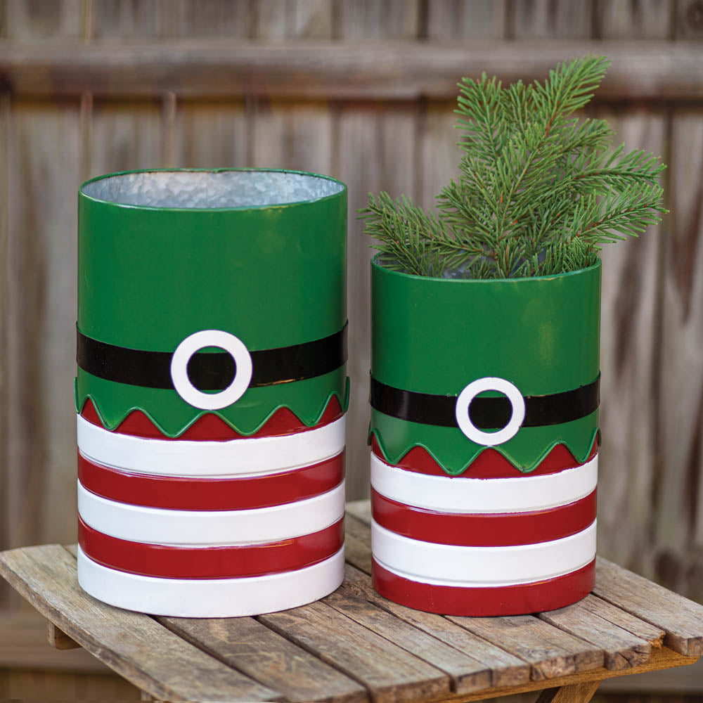 Elf Suit Containers (S/2)