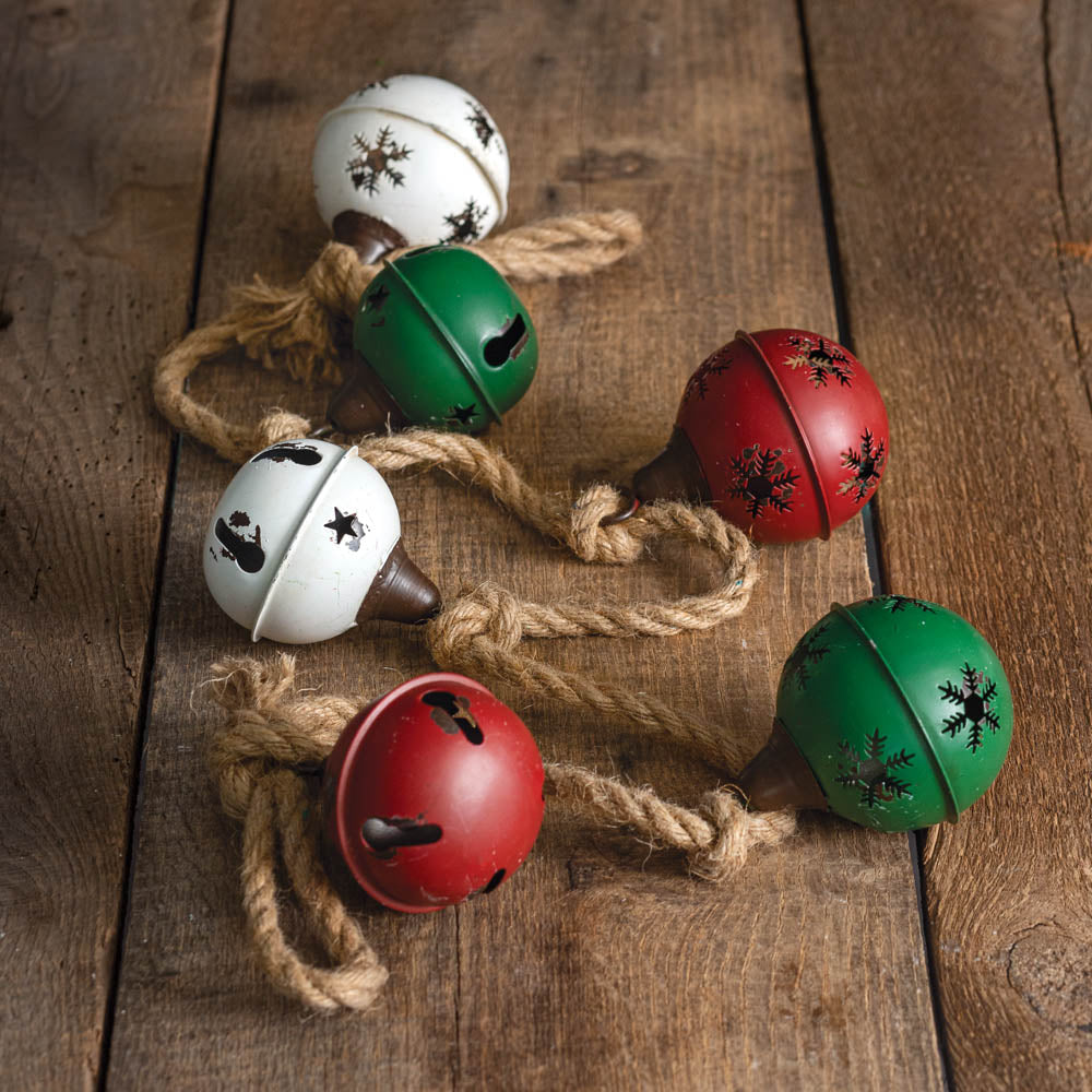 Vintage Metal Bell Garland