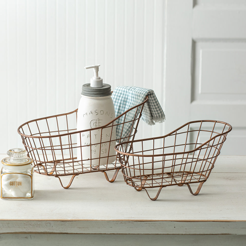 Copper Tubs (S/2)
