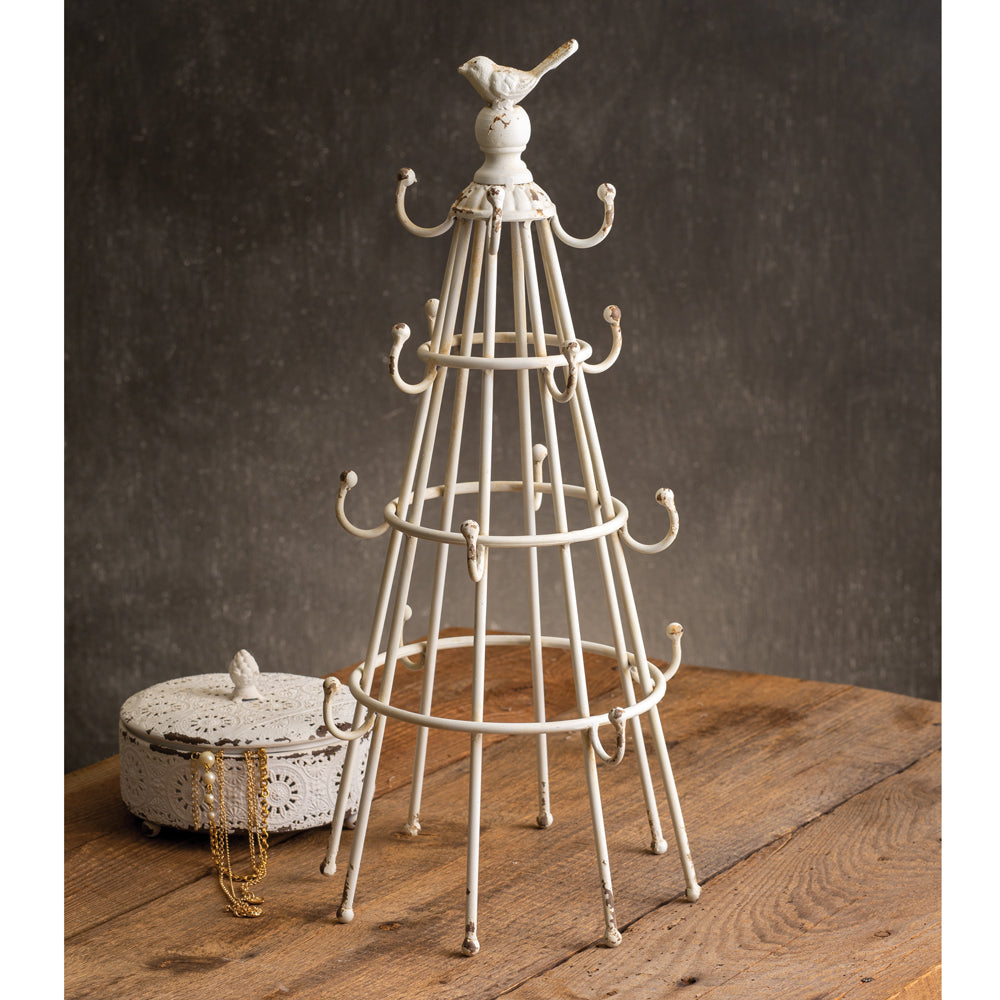 Bottle Drying Rack with Bird