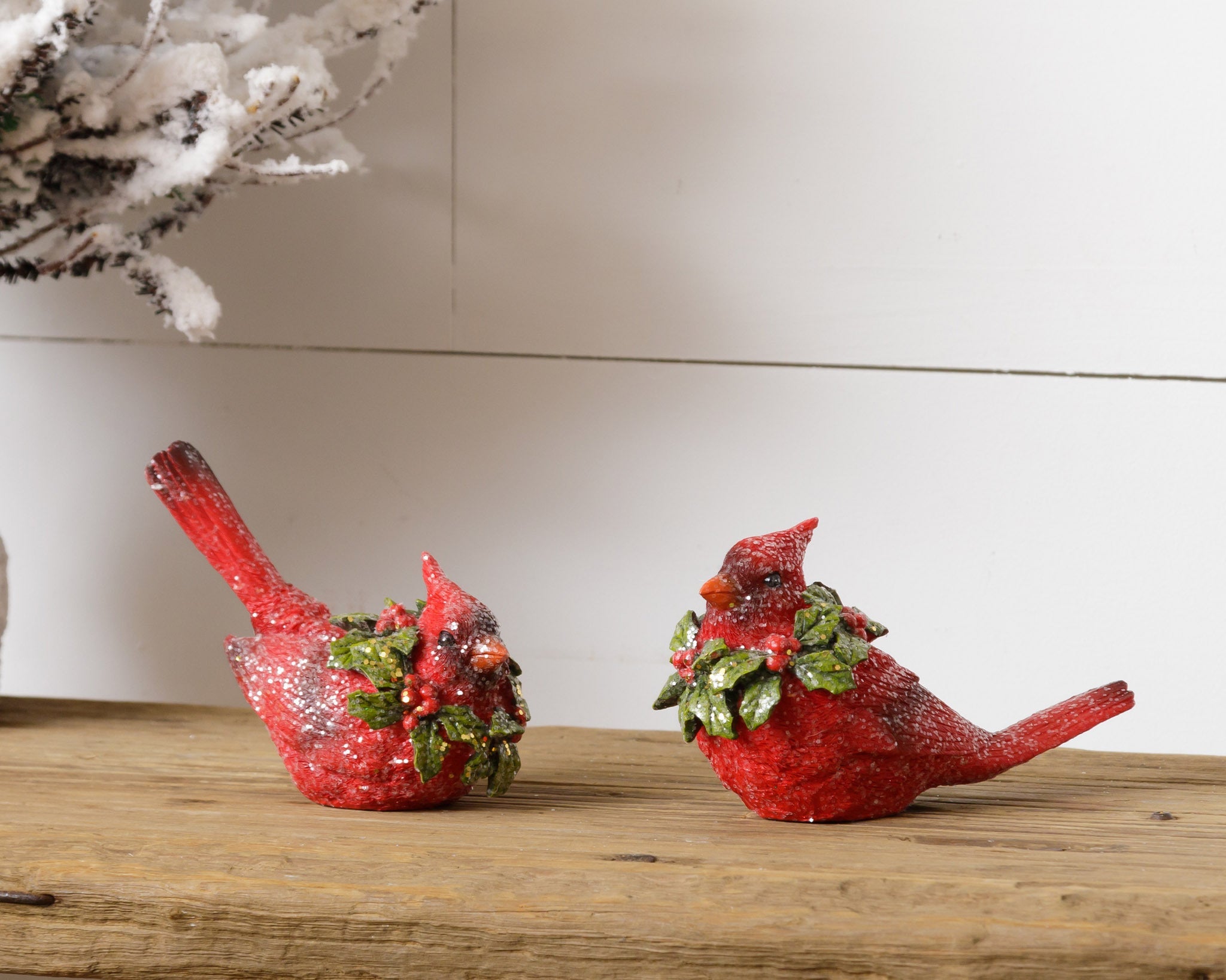Glittered Cardinals (S/2)