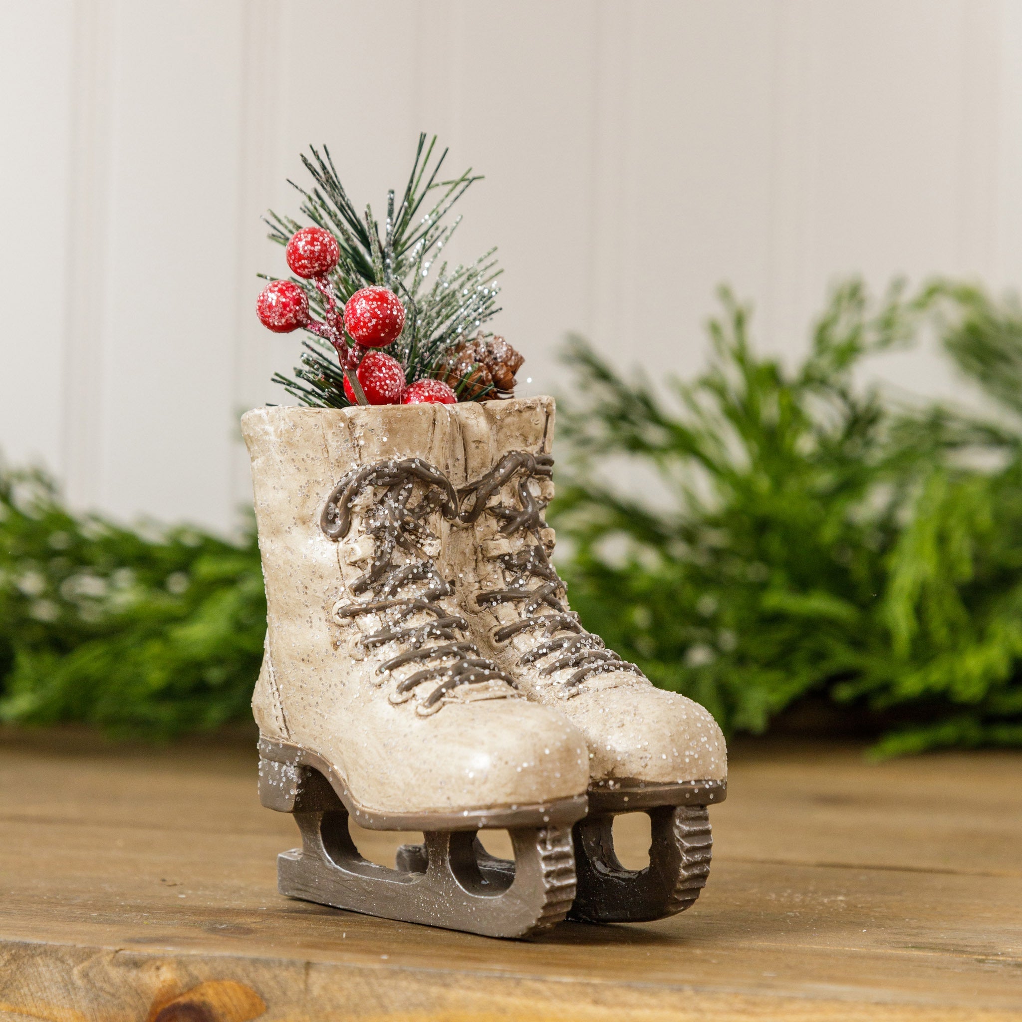 Glittered Ice Skates