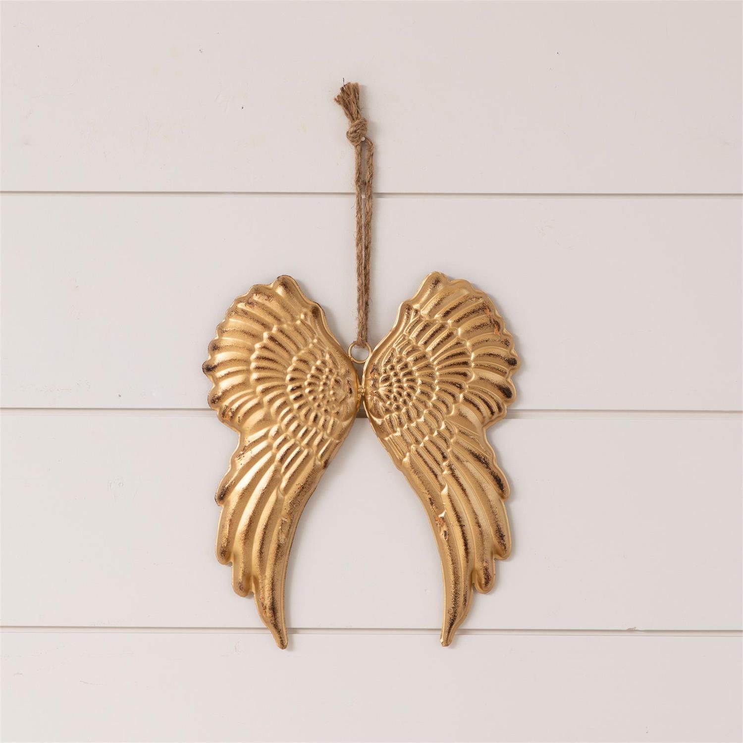 Hanging Gold Wings