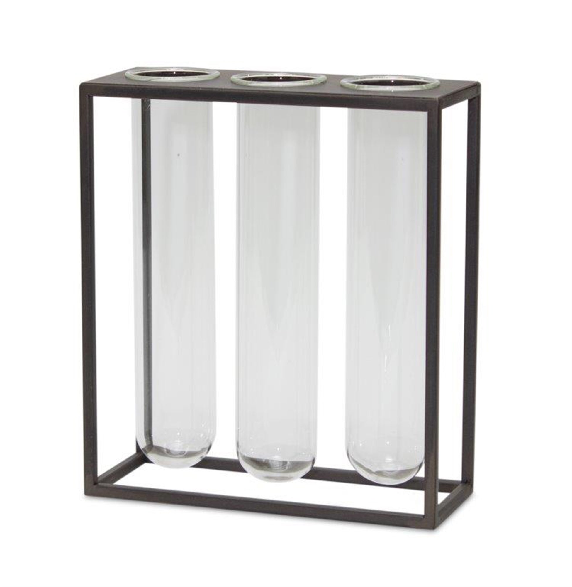 Industrial Large Tripe Vase w/ Holder