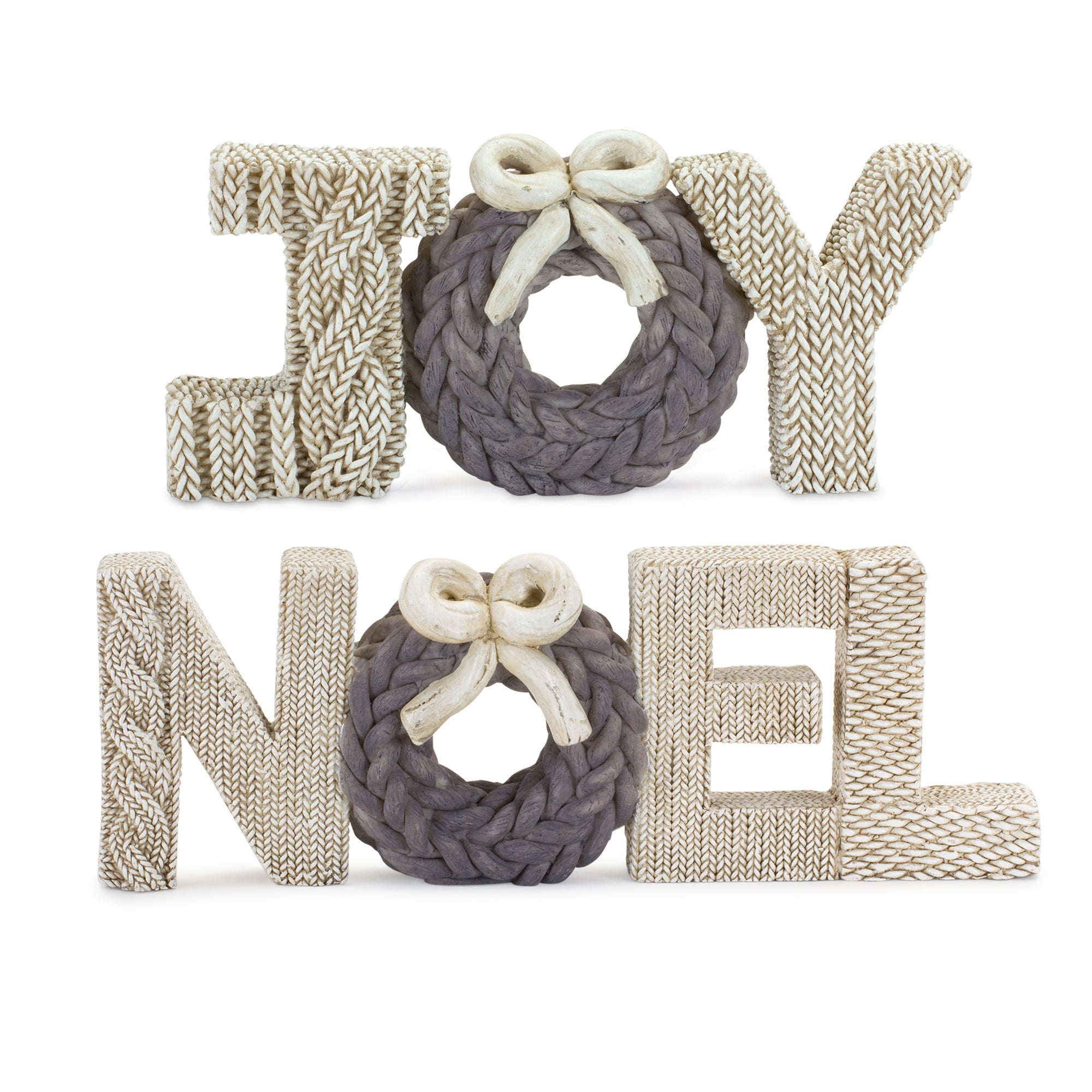 Sweater Weather Holiday Sentiments (S/2)