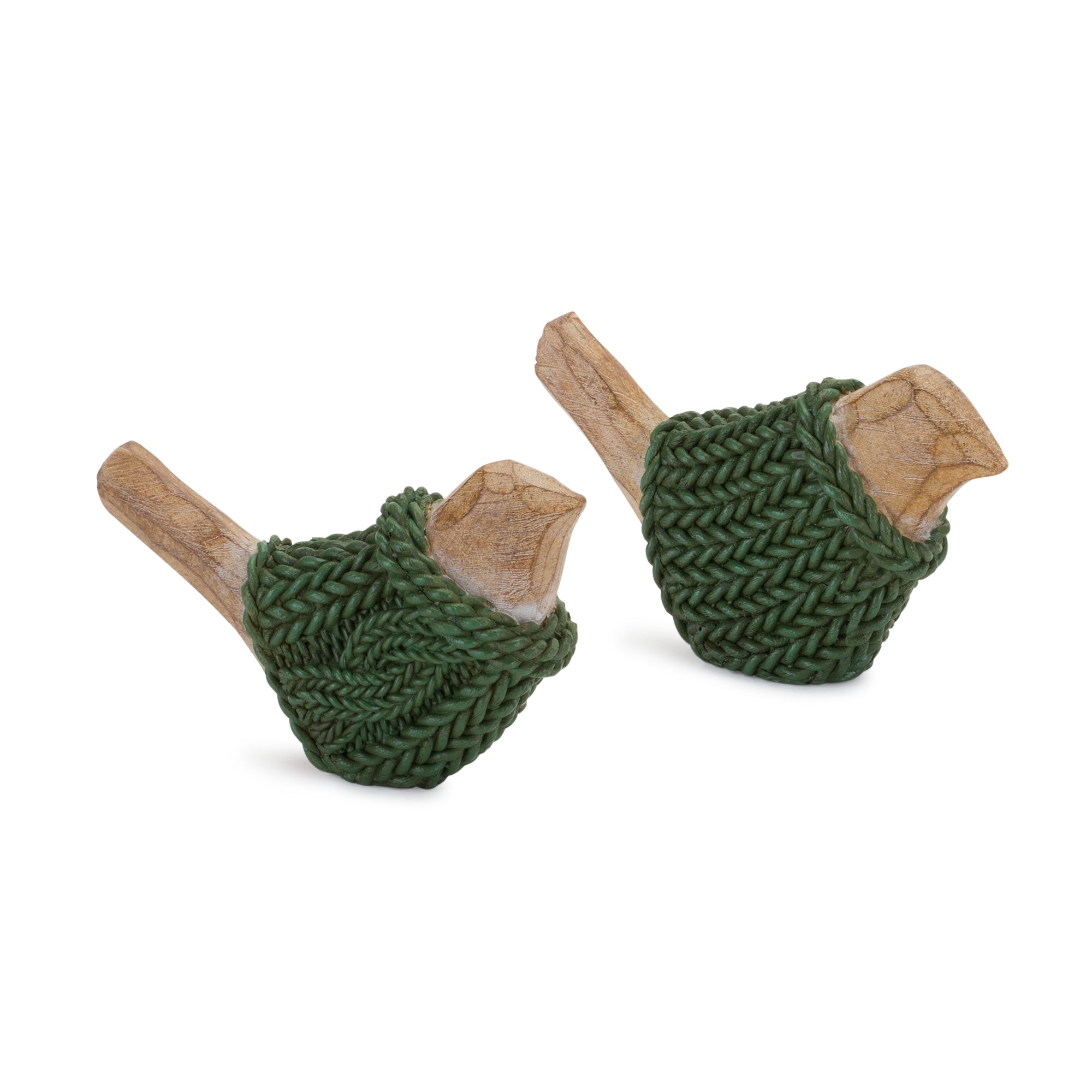 Sweater Weather Birds - Green (S/2)