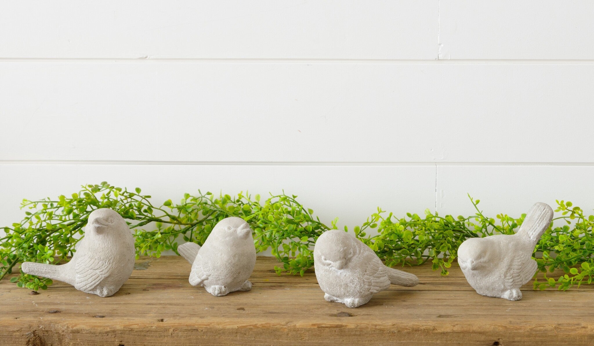 Cement Birds (S/4)