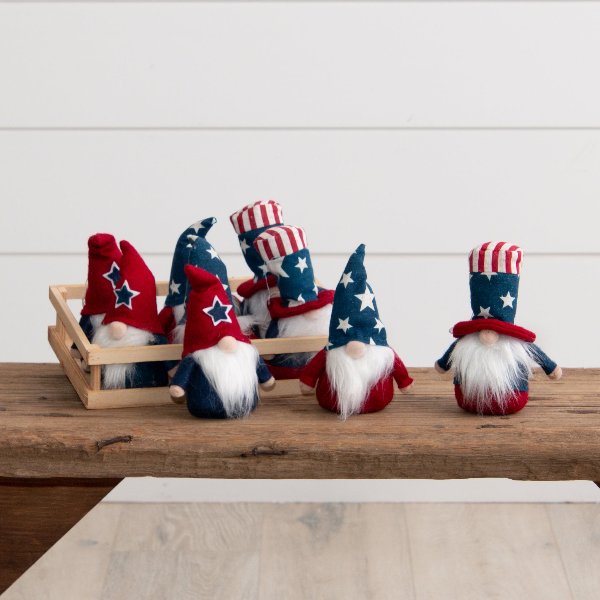 Crate Of 9 - Patriotic Gnomes