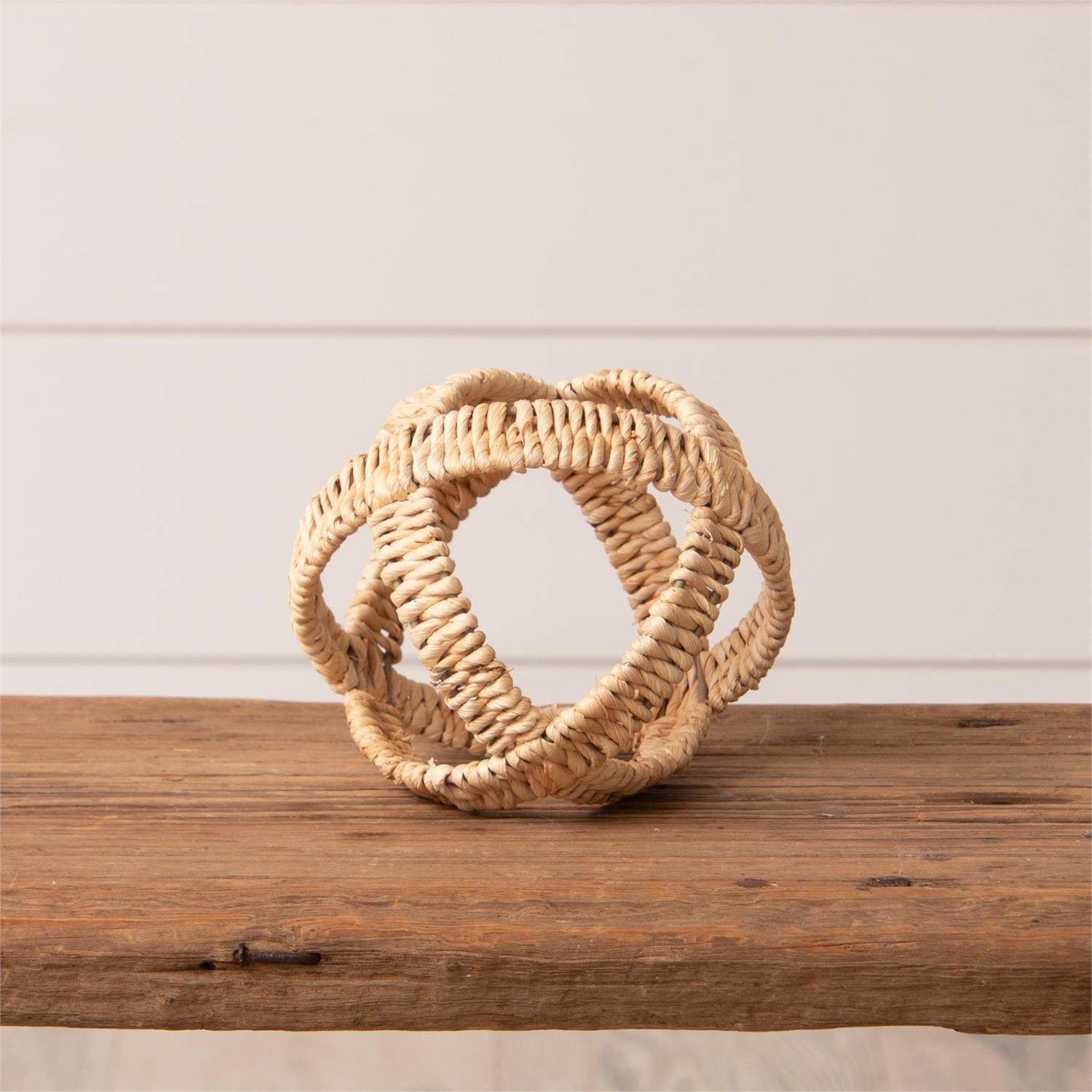 Decorative Woven Orb, Lg