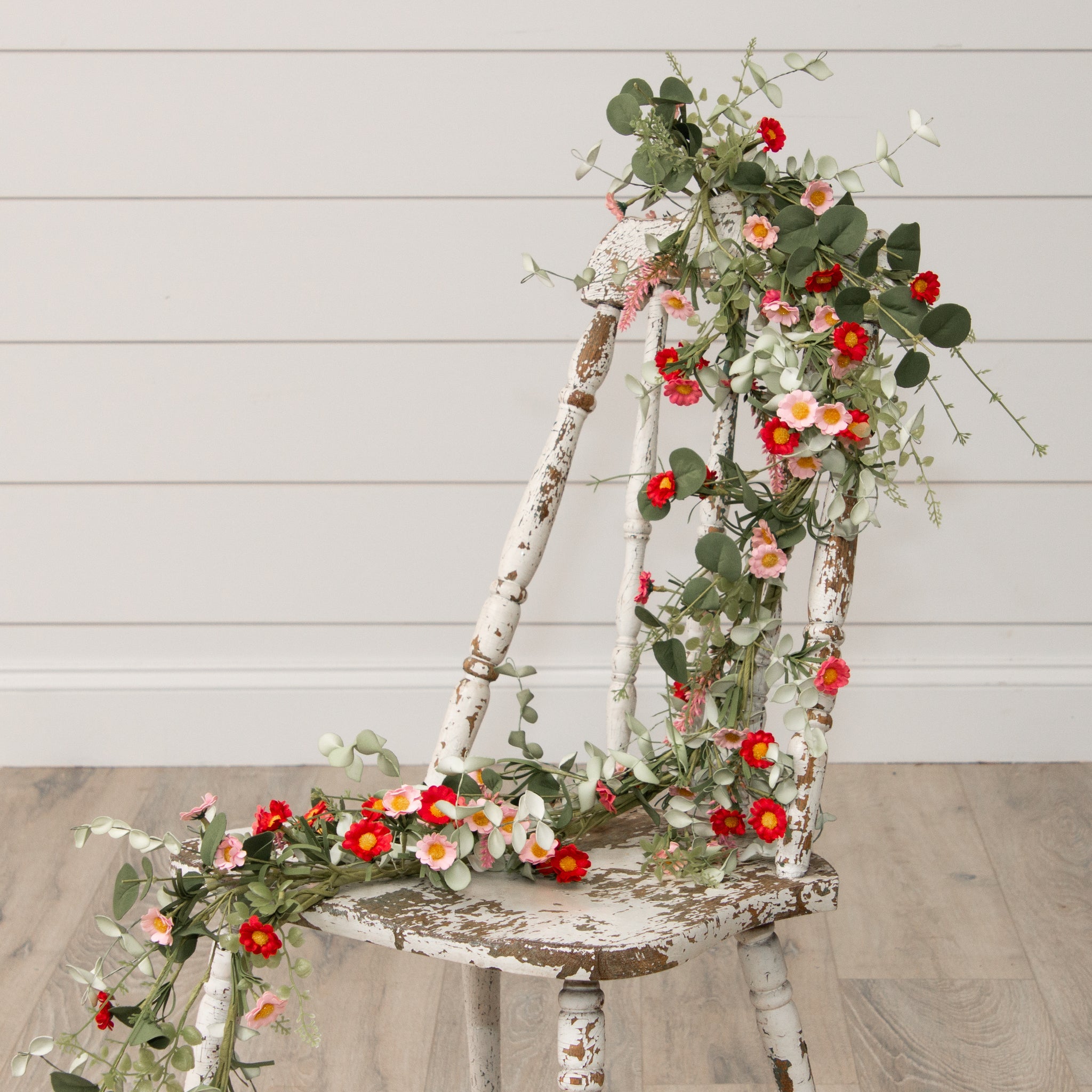 Garland - Pink Pop Mini Floral And Greens