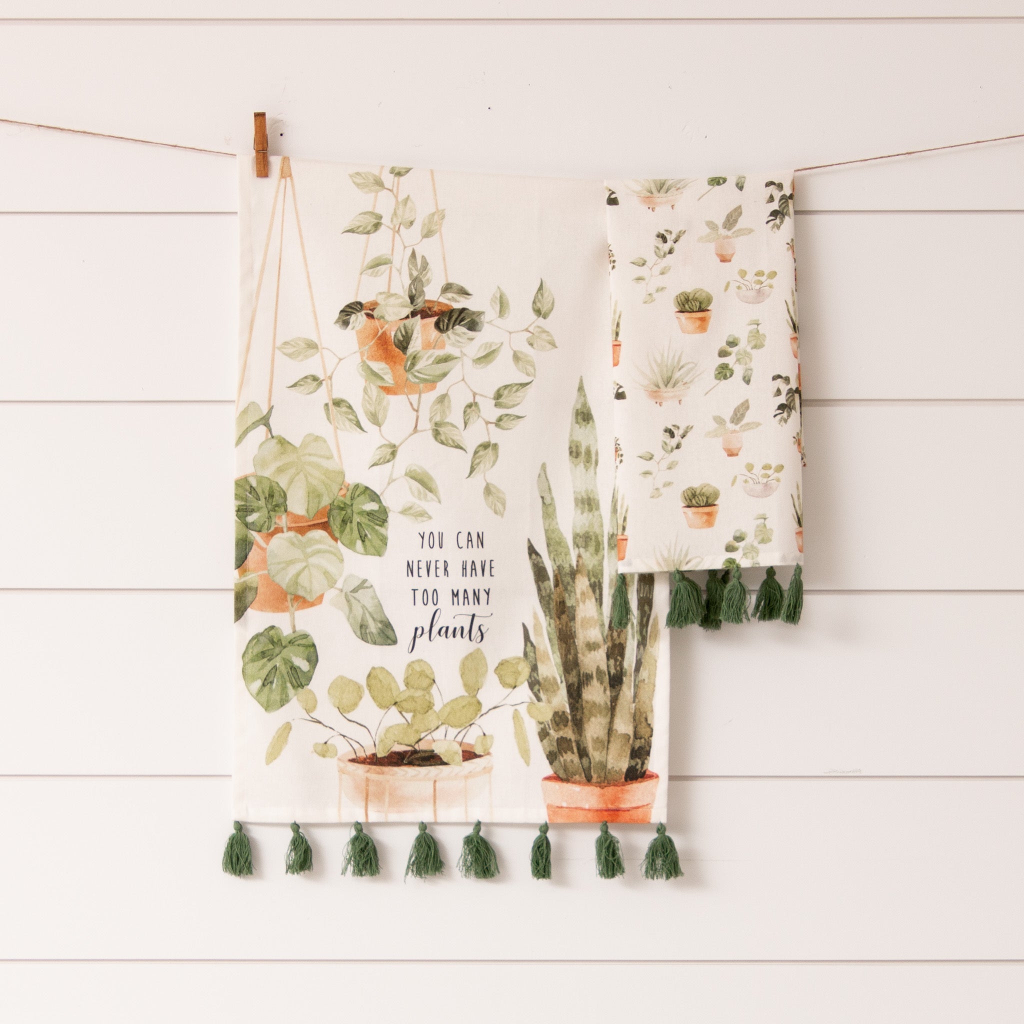 Tea Towels - Asstd Plants