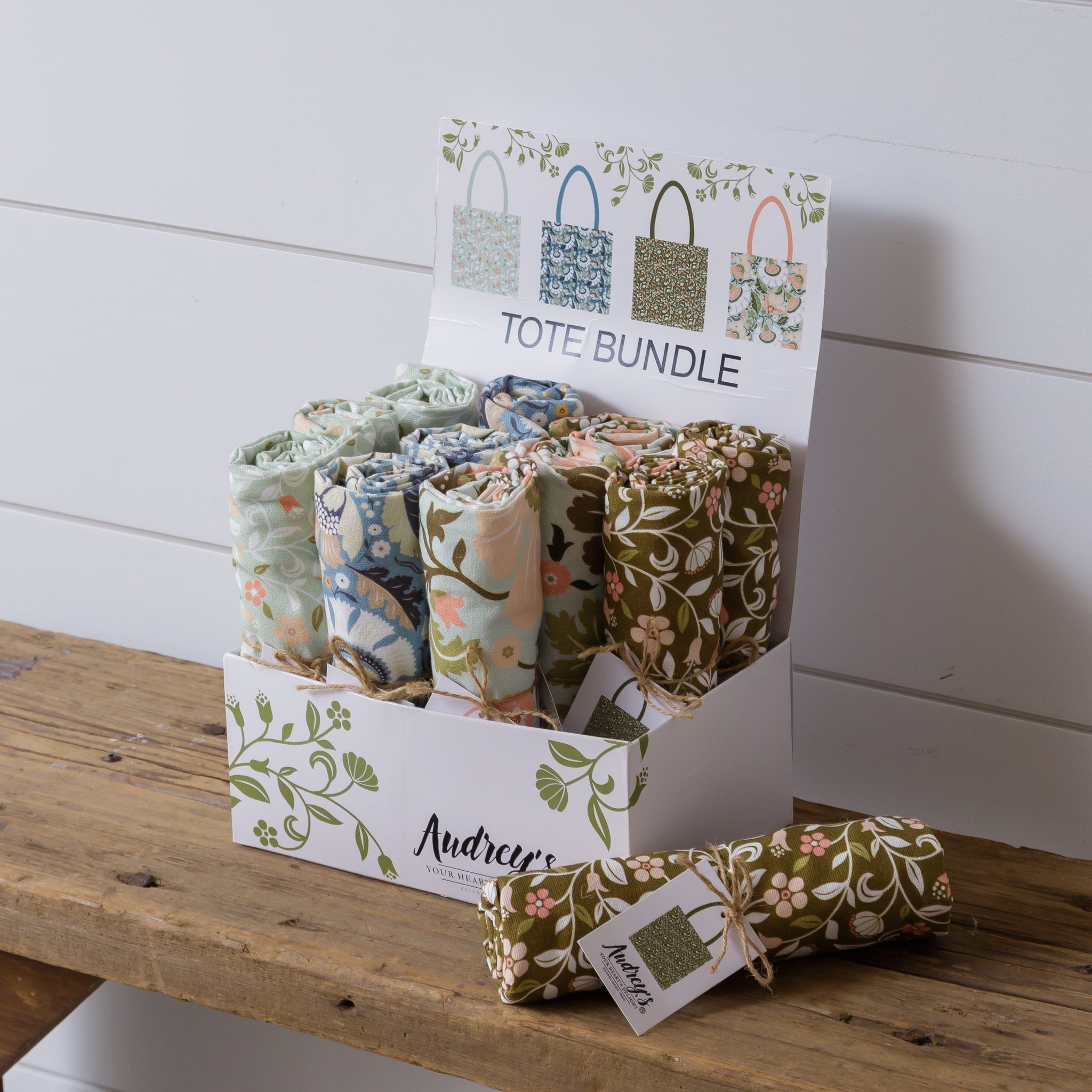 Tote Bundle - Asstd Floral Canvas