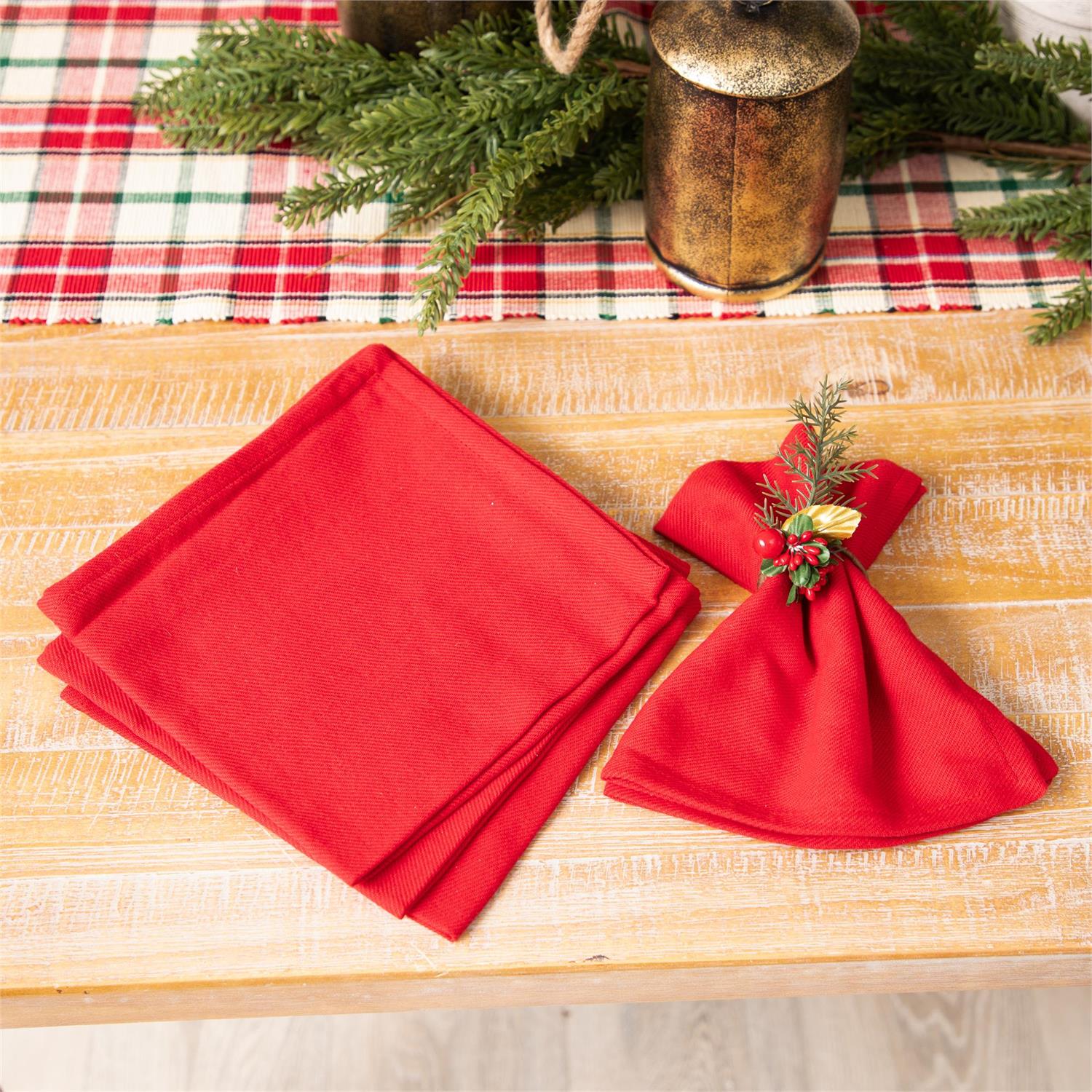 Napkins - Red