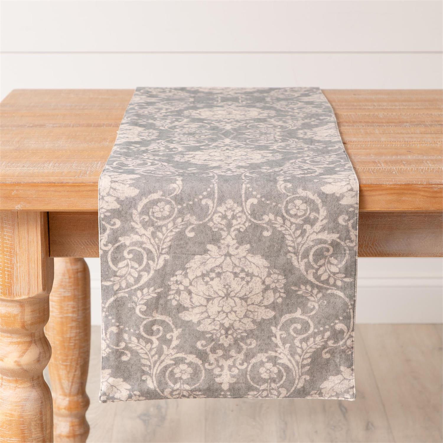 Dusty Blue Vintage Inspired Runner