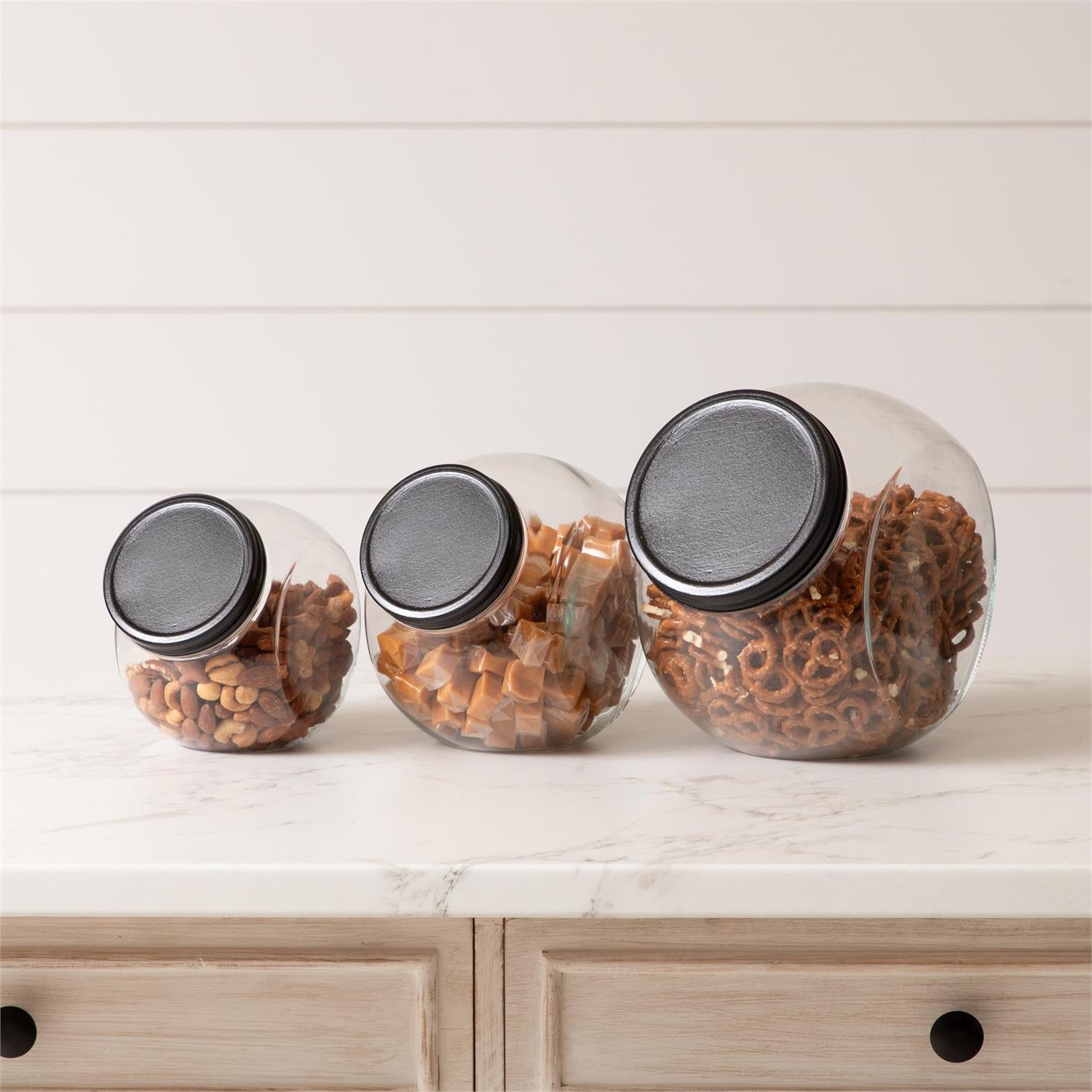 Glass Penny Jars