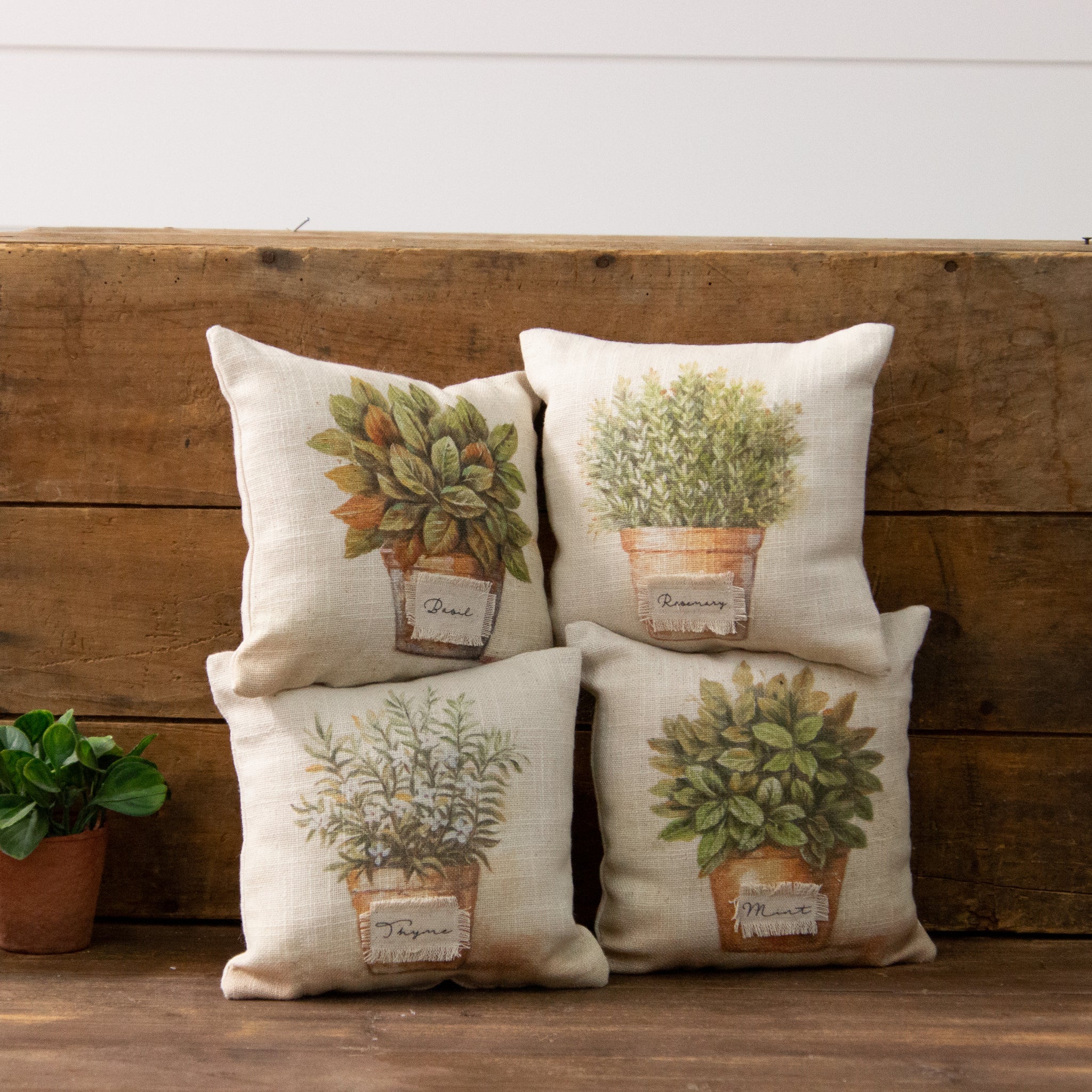 Mini Pillows - Herbs