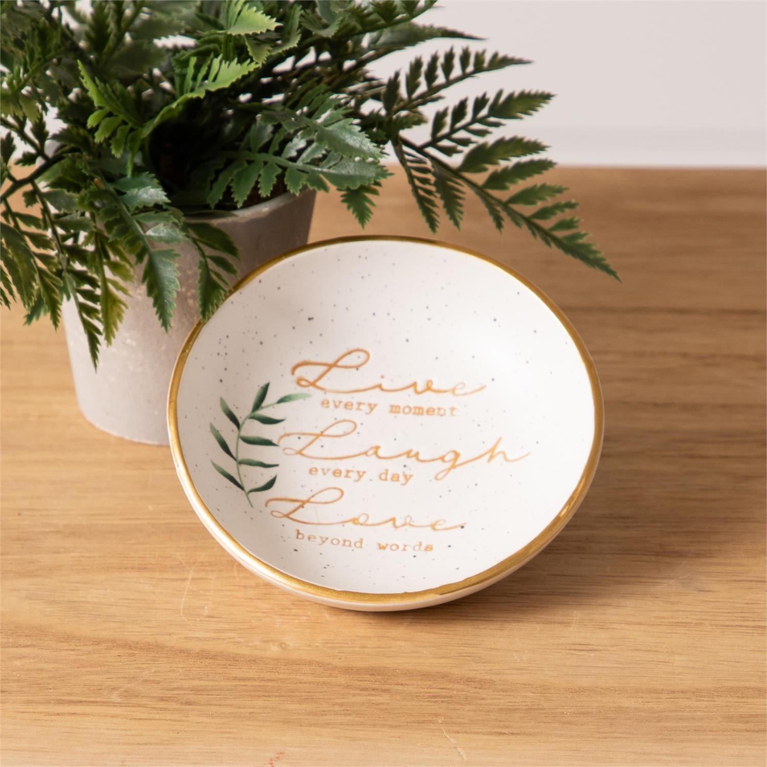 Trinket Plate - Live, Laugh, Love